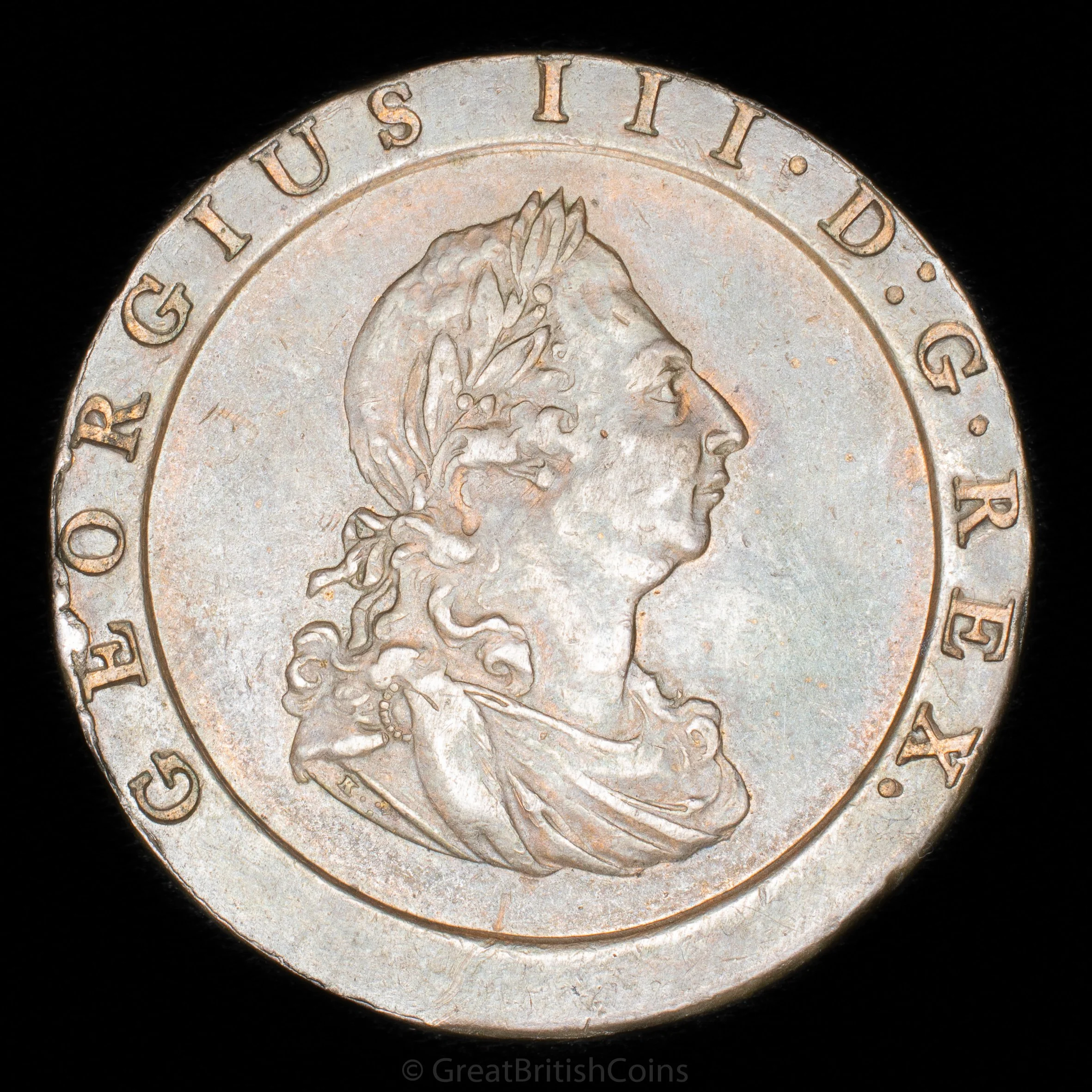 George III 1797 Copper 'Cartwheel' Penny