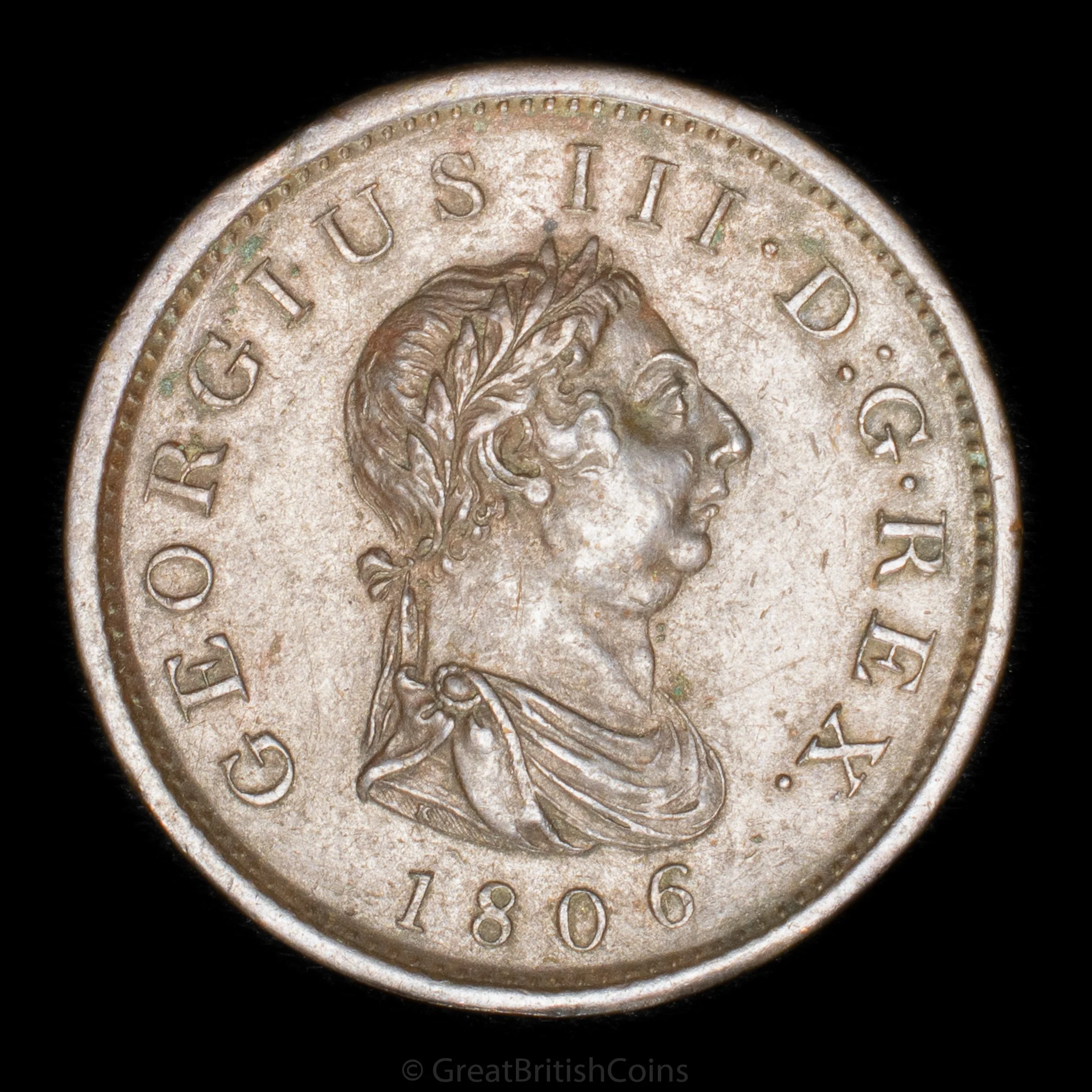 George III 1806 Copper Penny