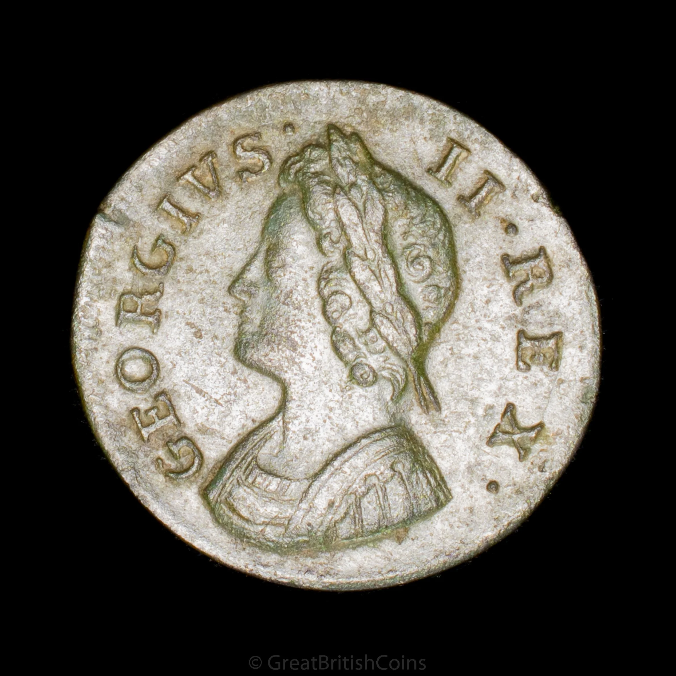 George II 1739 Copper Farthing