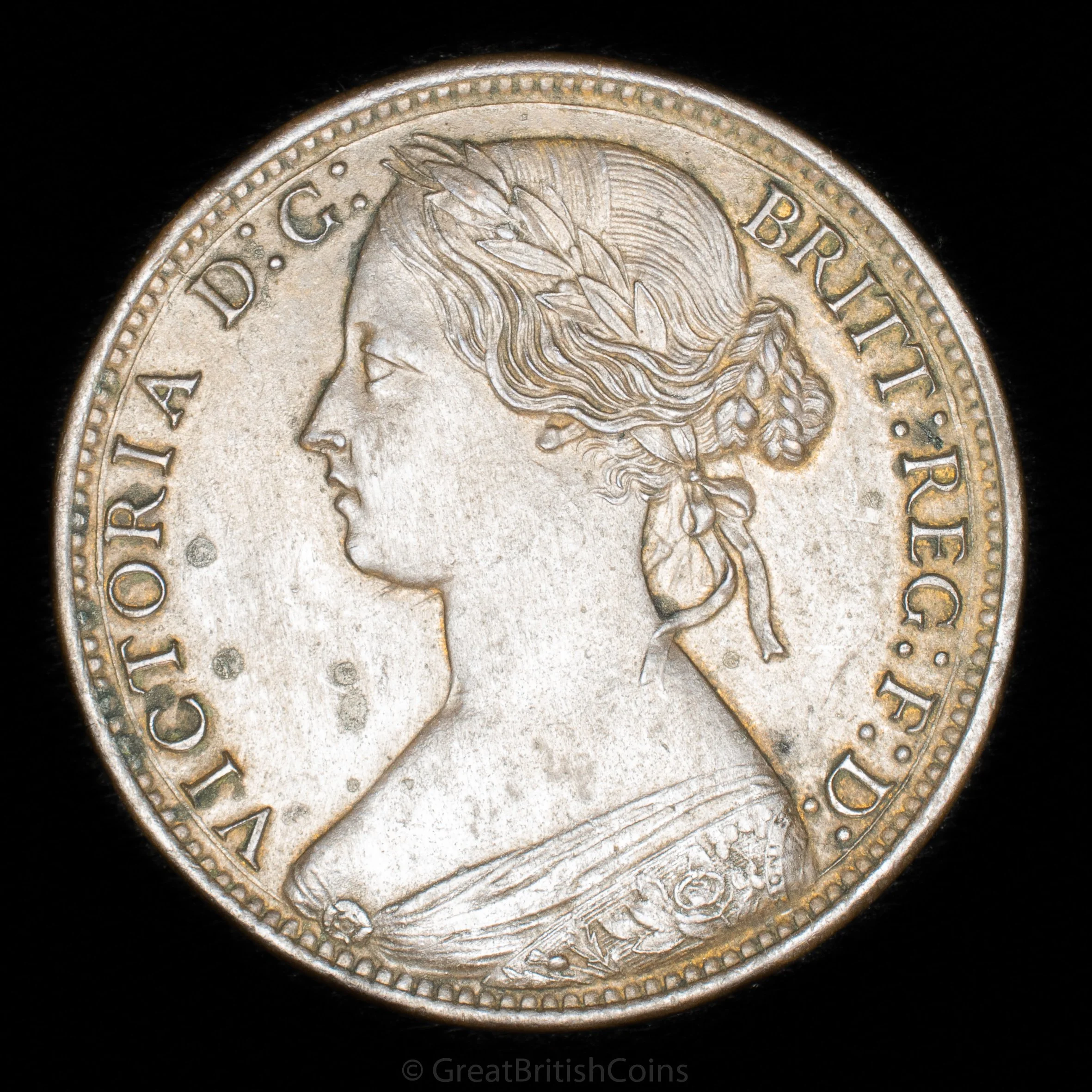 Victoria 1866 Bronze Penny