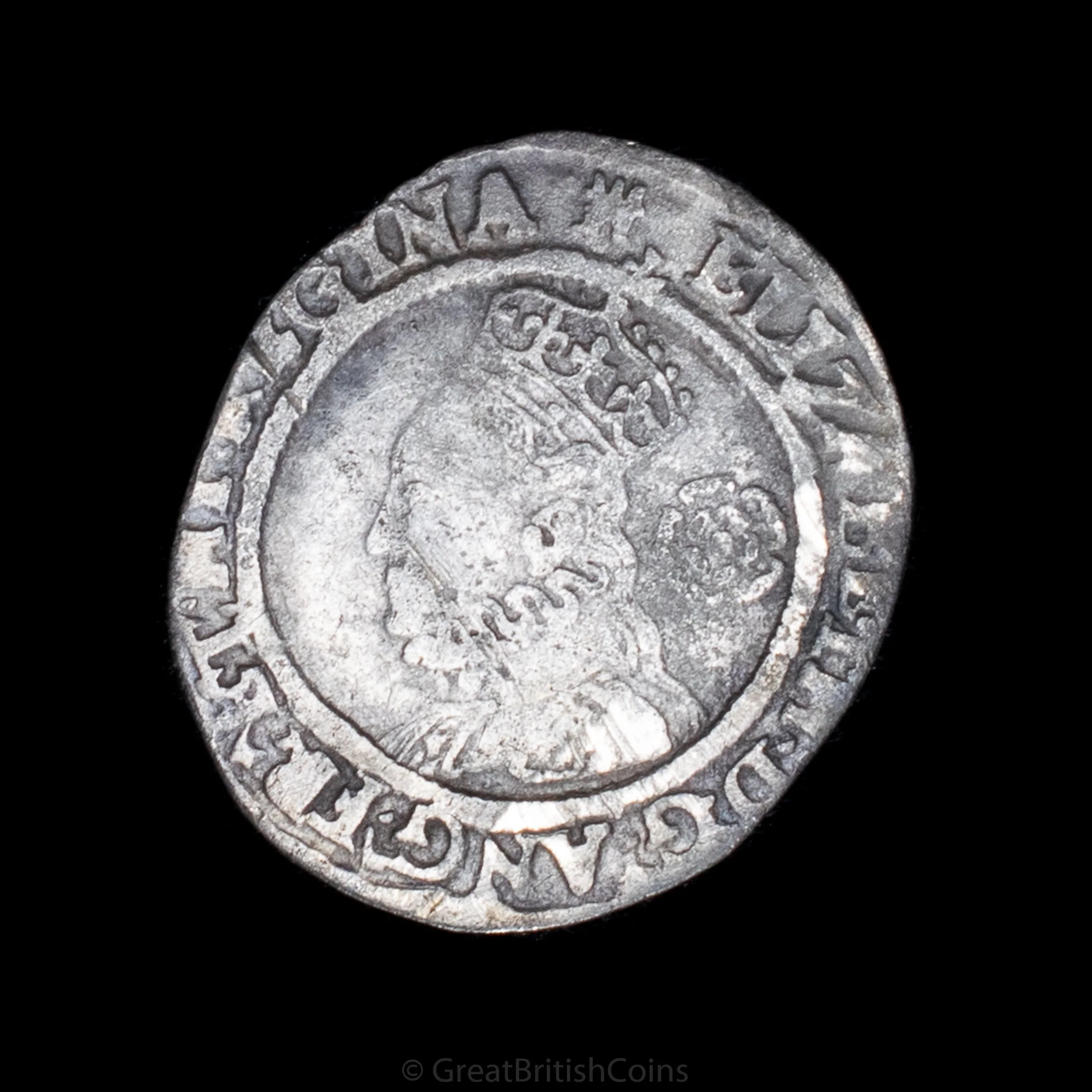 Elizabeth I 3rd/4th Issue 1571 Silver Threepence