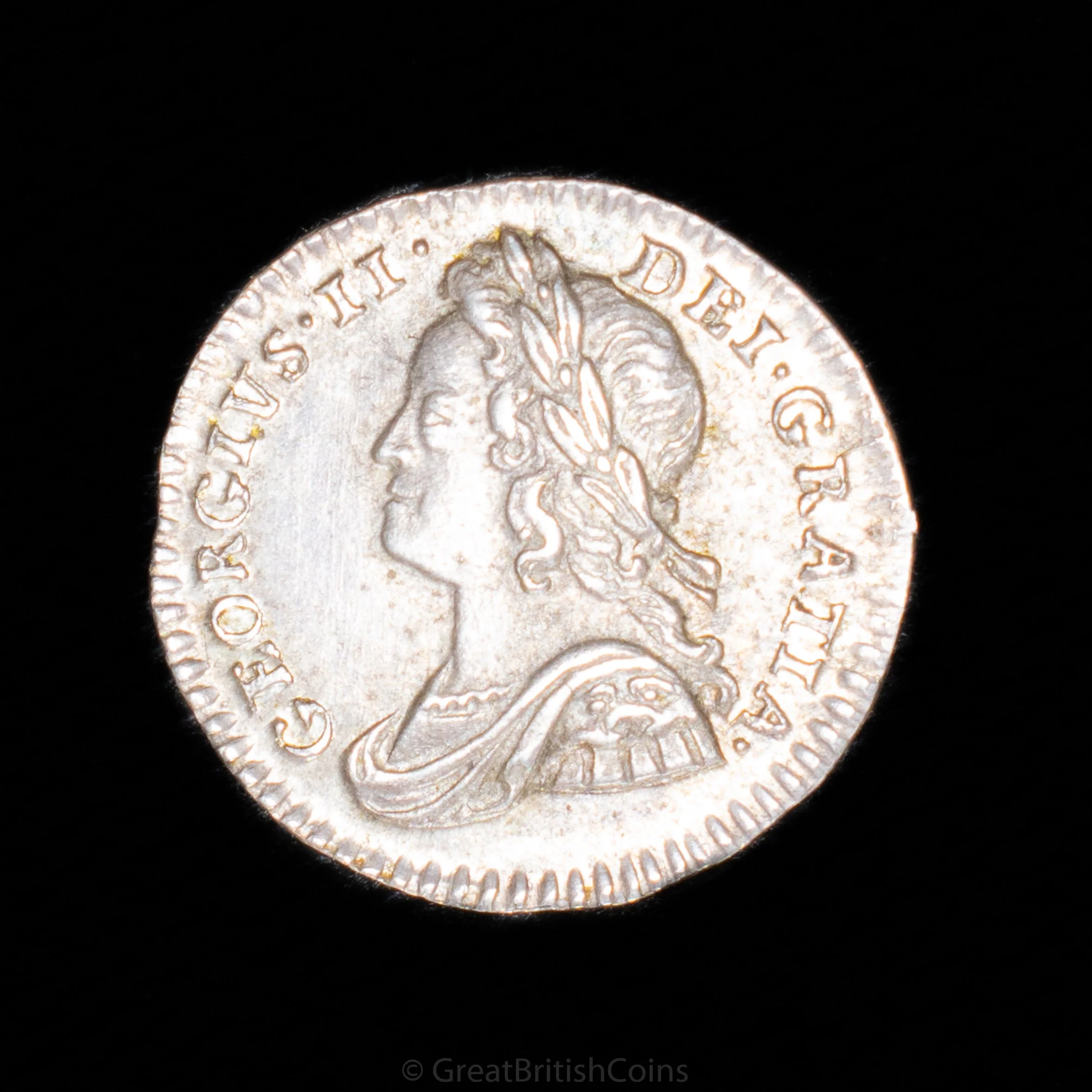 George II 1743 Silver Penny