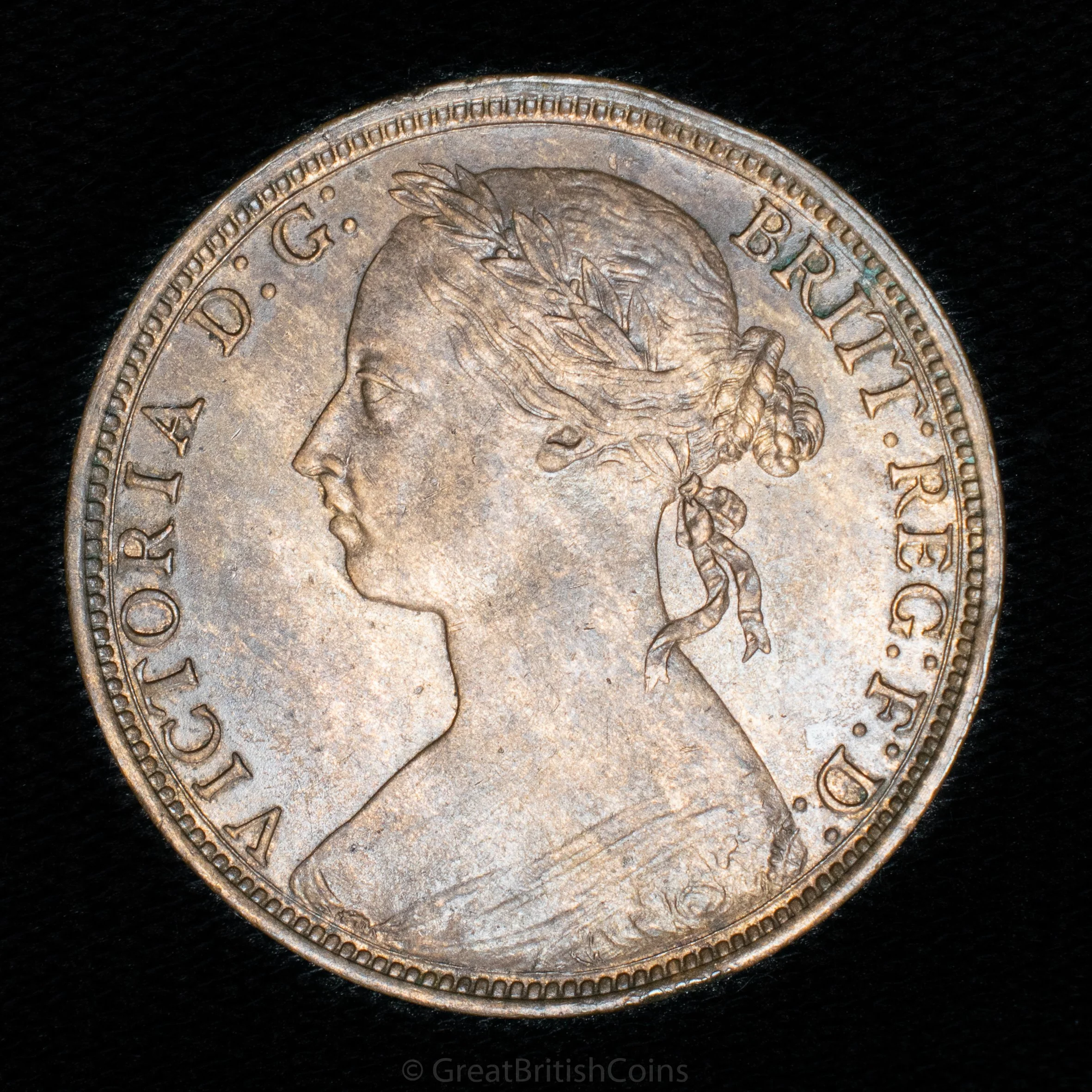 Victoria 1888 Bronze Penny