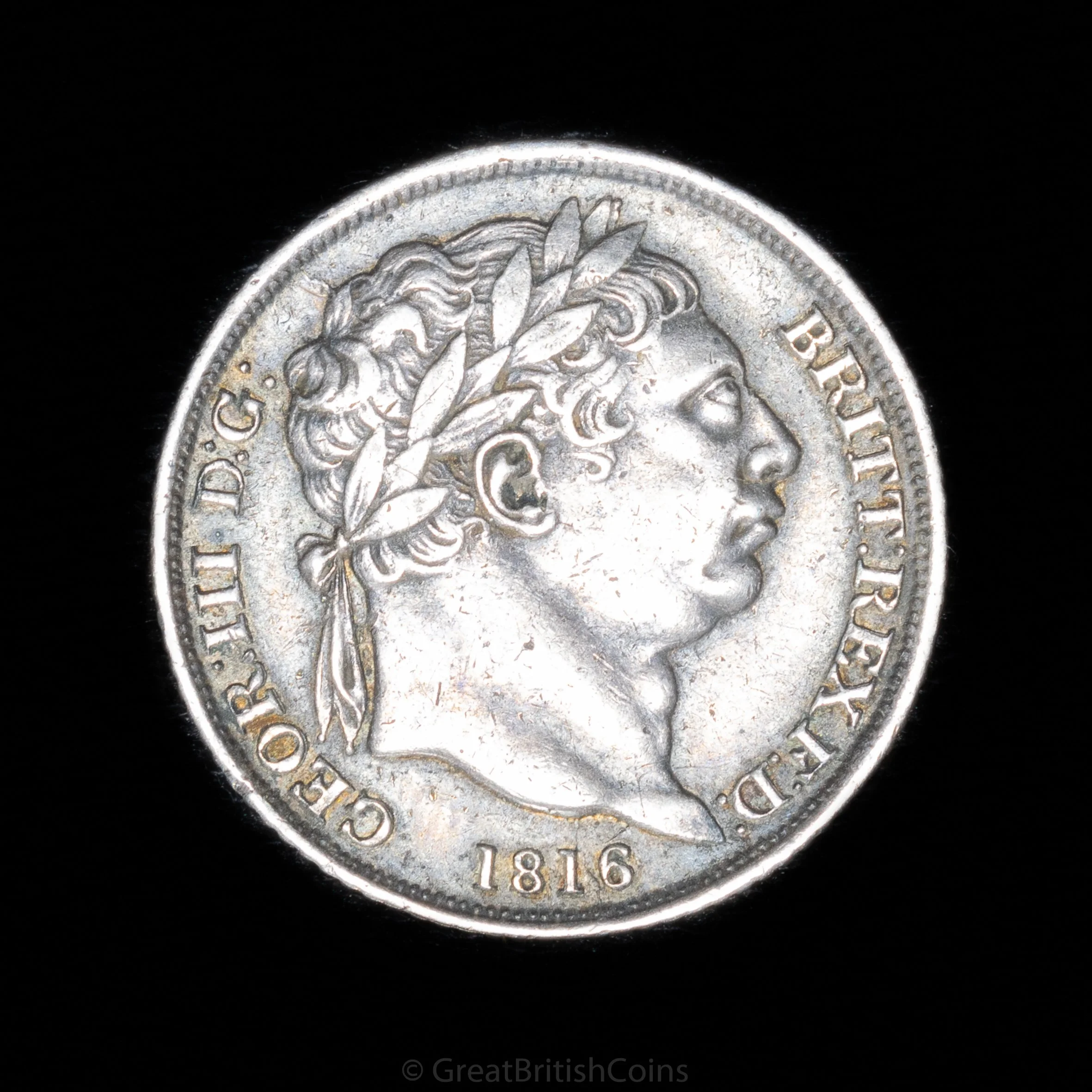 George III 1816 Silver Sixpence