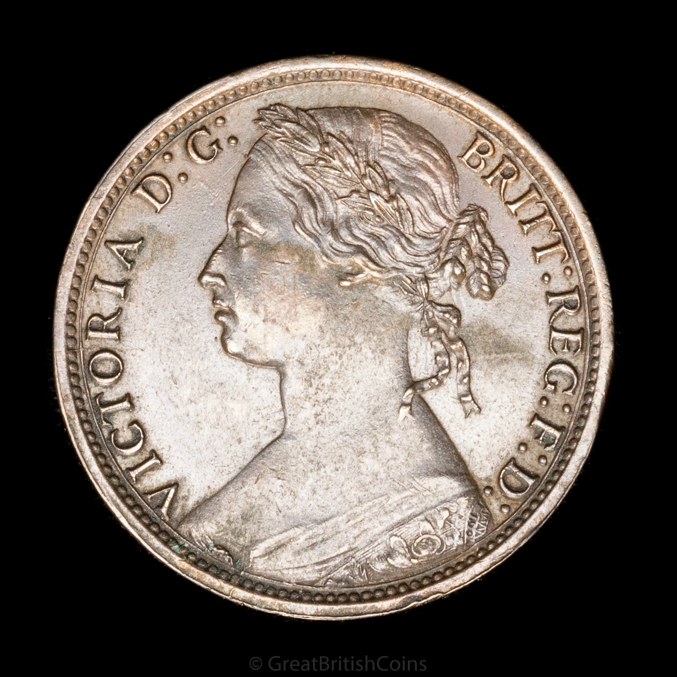 Victoria 1874 H Bronze Penny