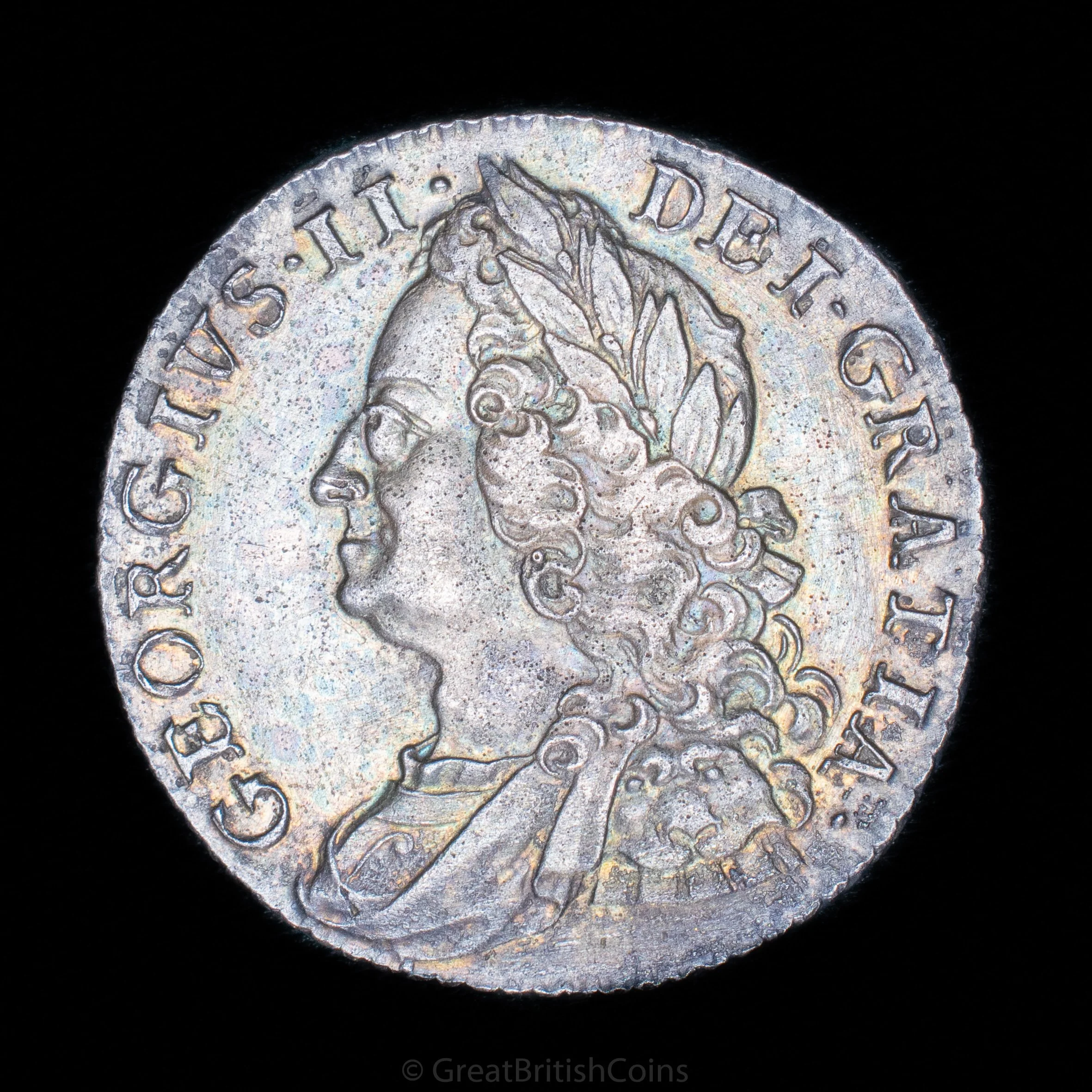 George II 1750 Silver Shilling