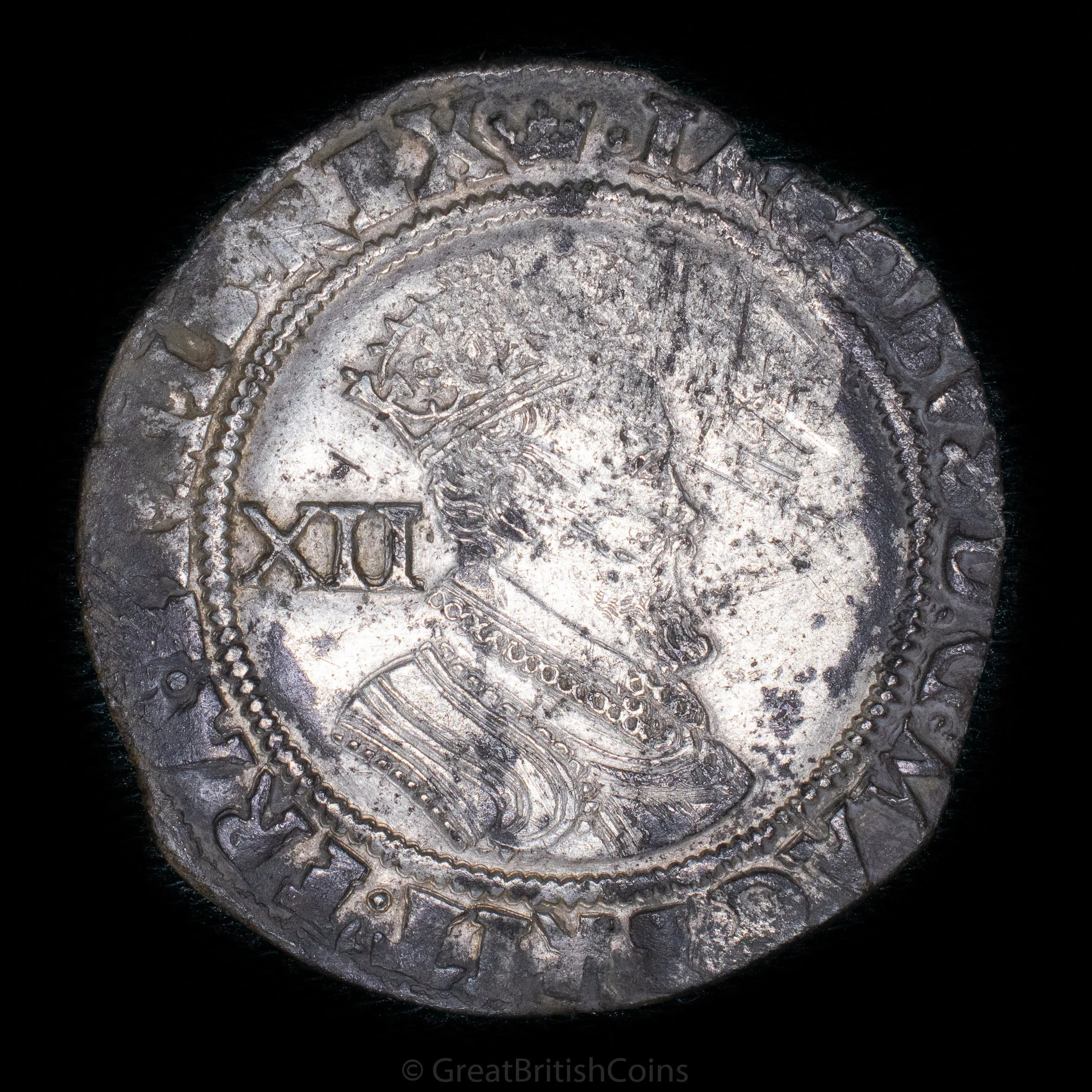 James I Second Coinage Fourth Bust Silver Shilling