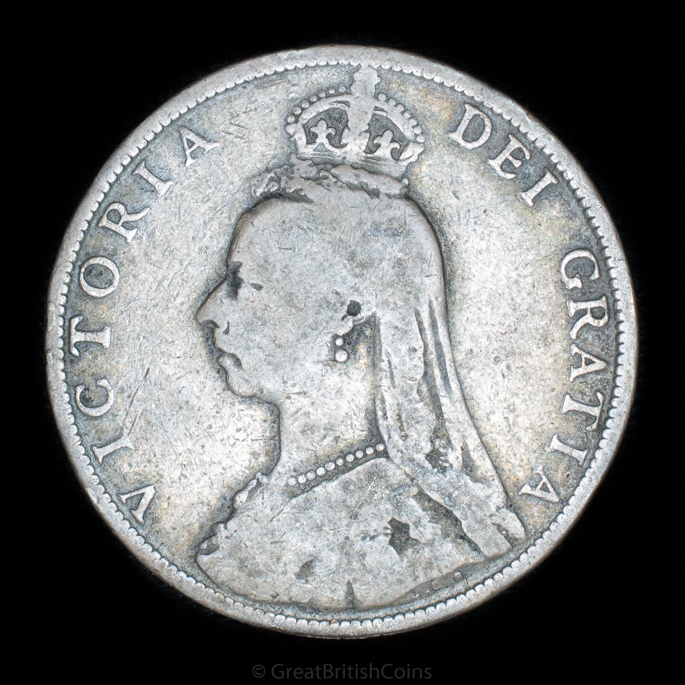 Victoria 1888 Silver Florin