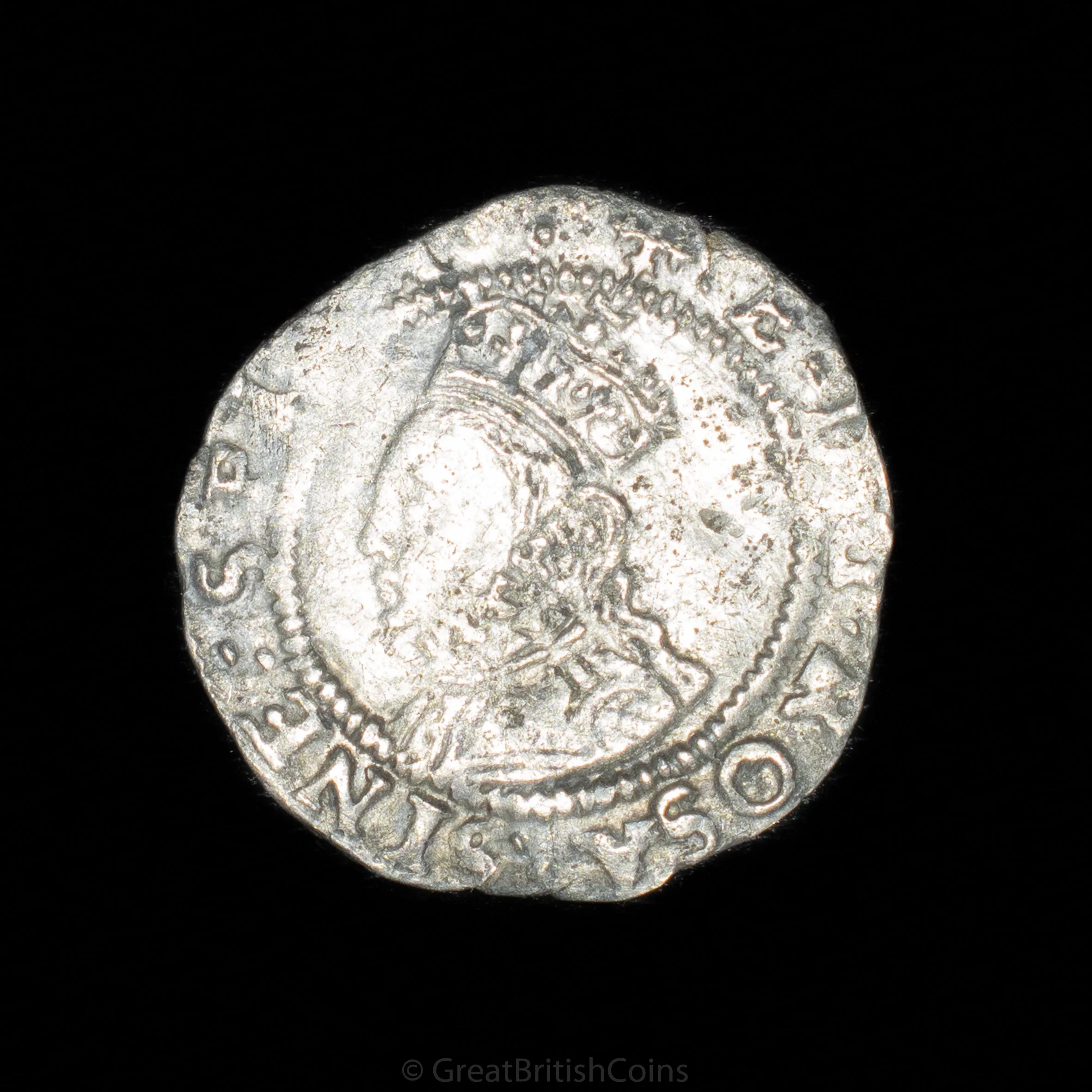 Elizabeth I Second Issue Silver Penny