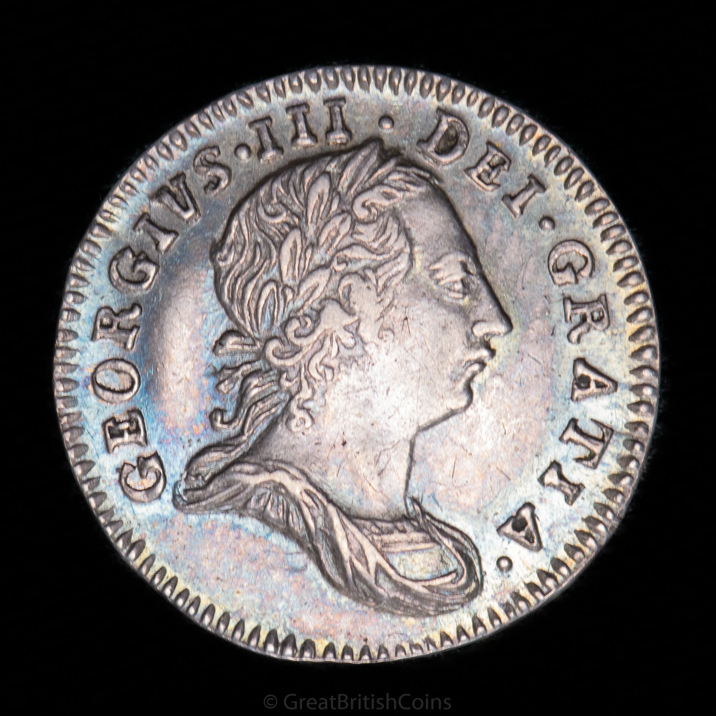George III 1762 Silver Threepence