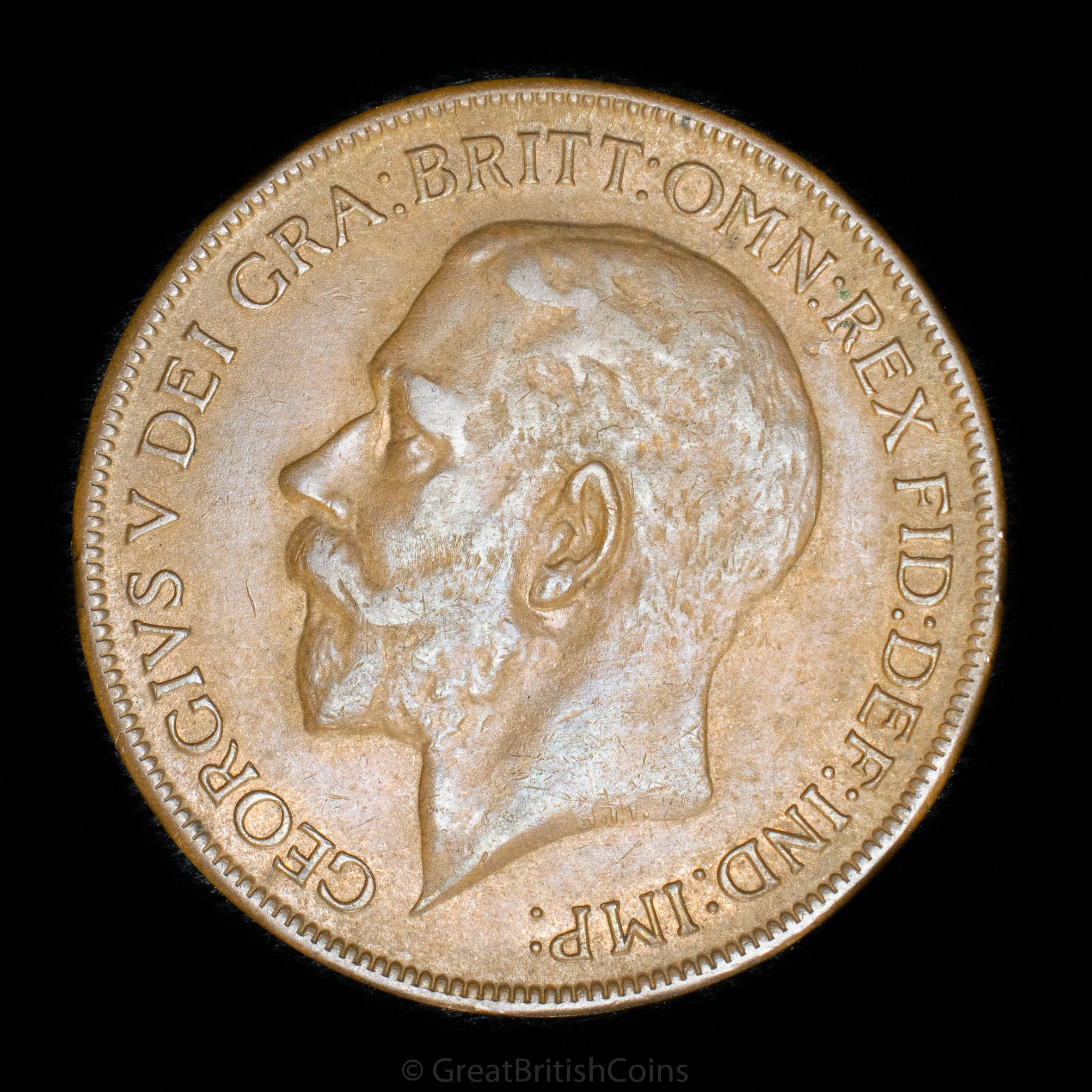 George V 1922 Bronze Penny