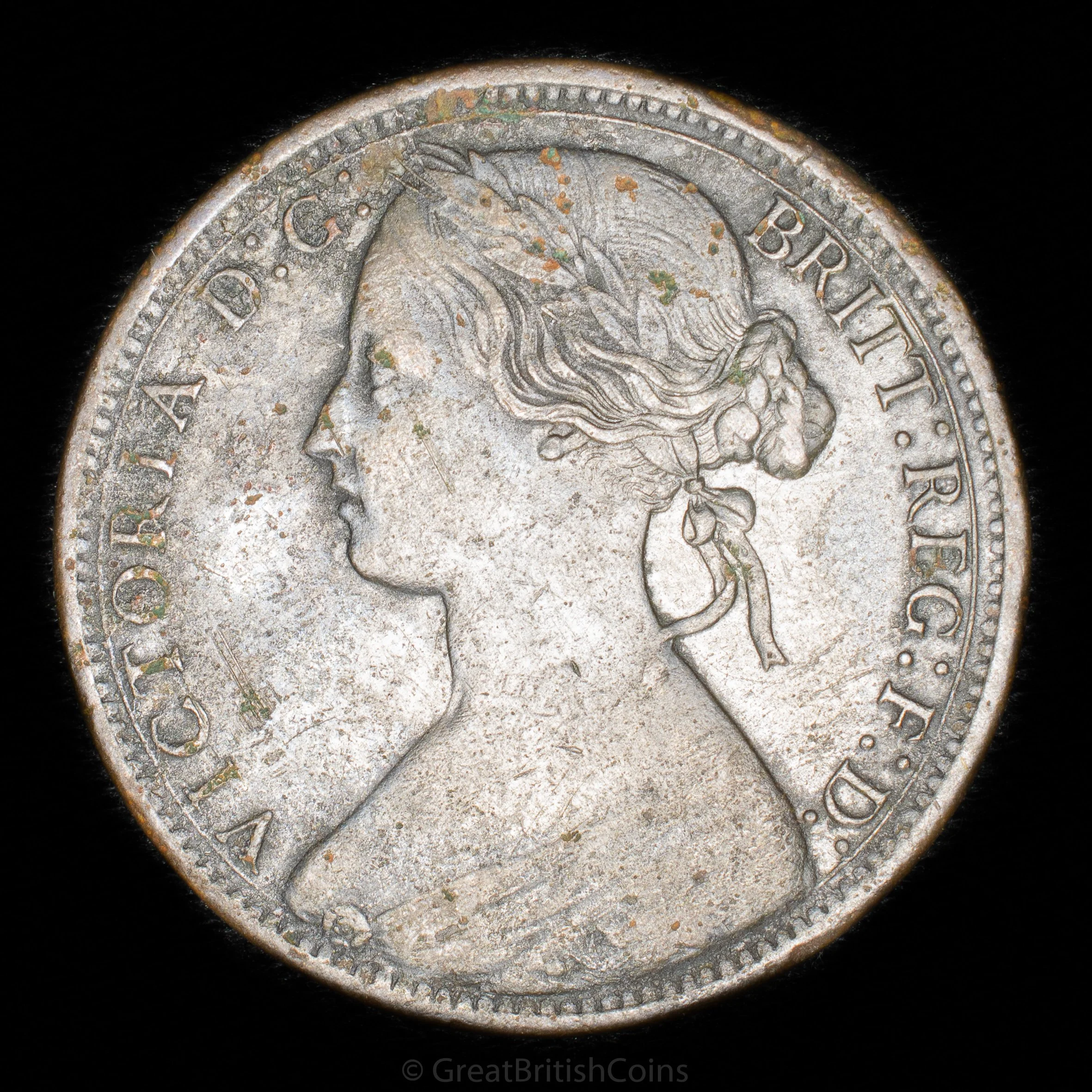 Victoria 1867 Bronze Penny