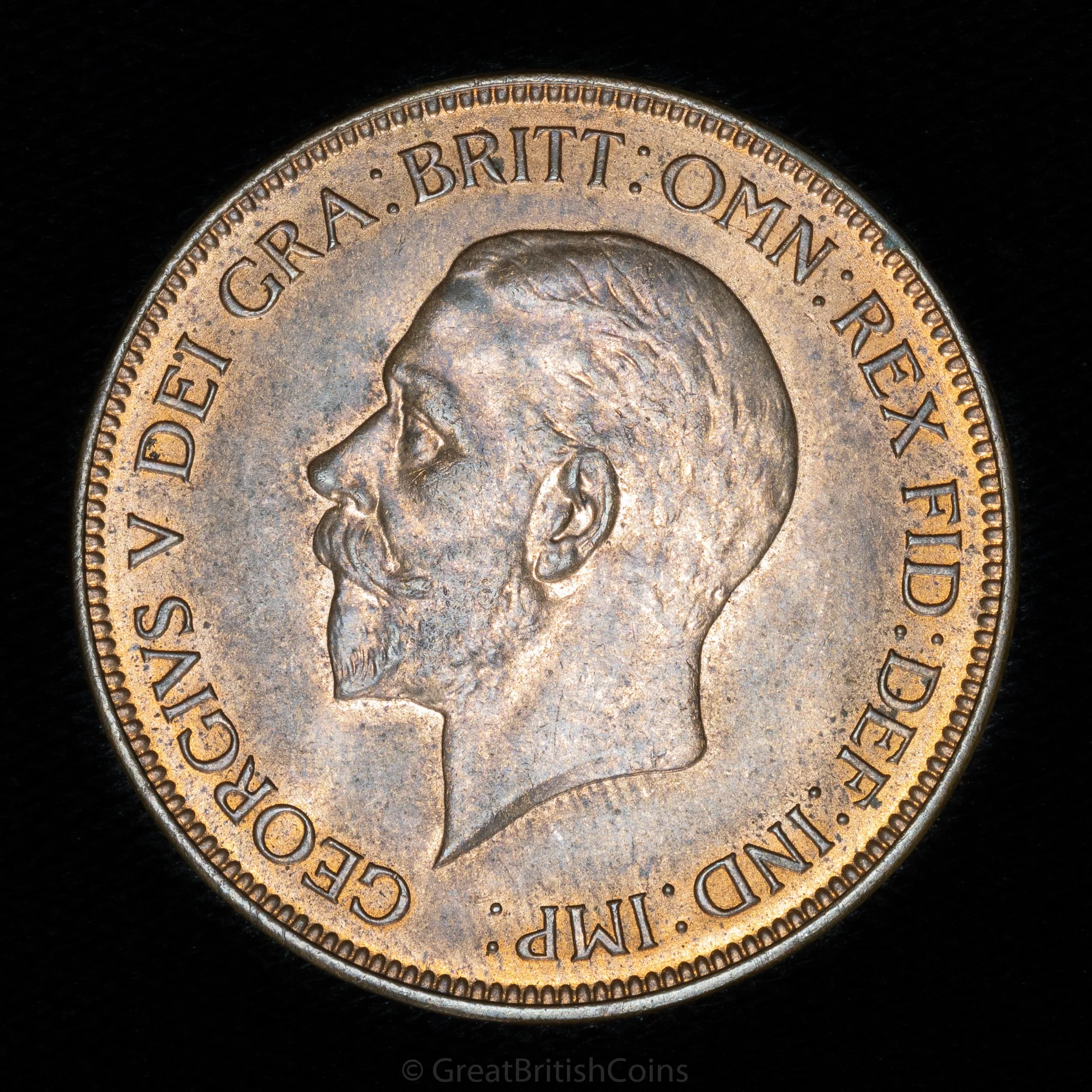 George V 1935 Bronze Penny