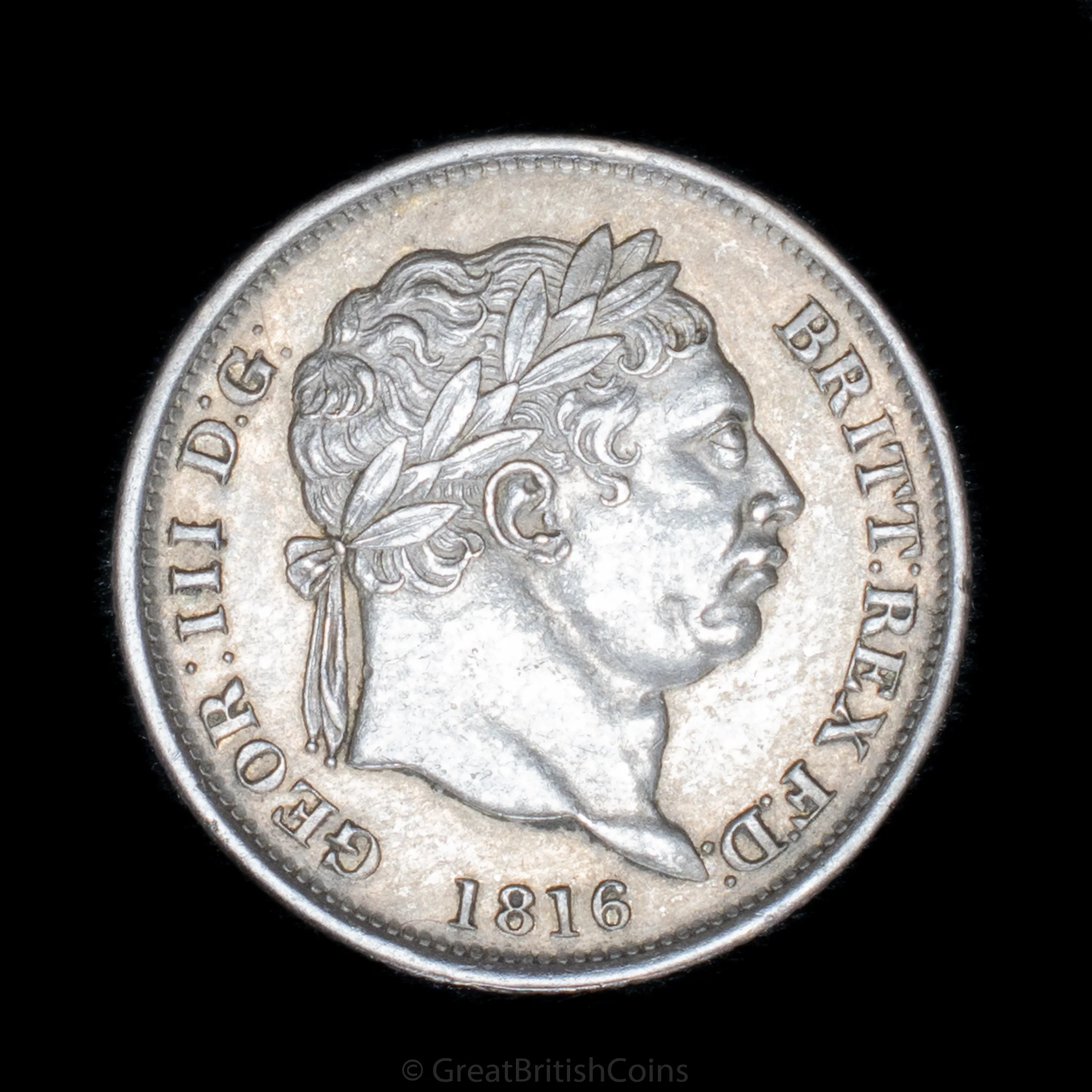 George III 1816 Silver Shilling