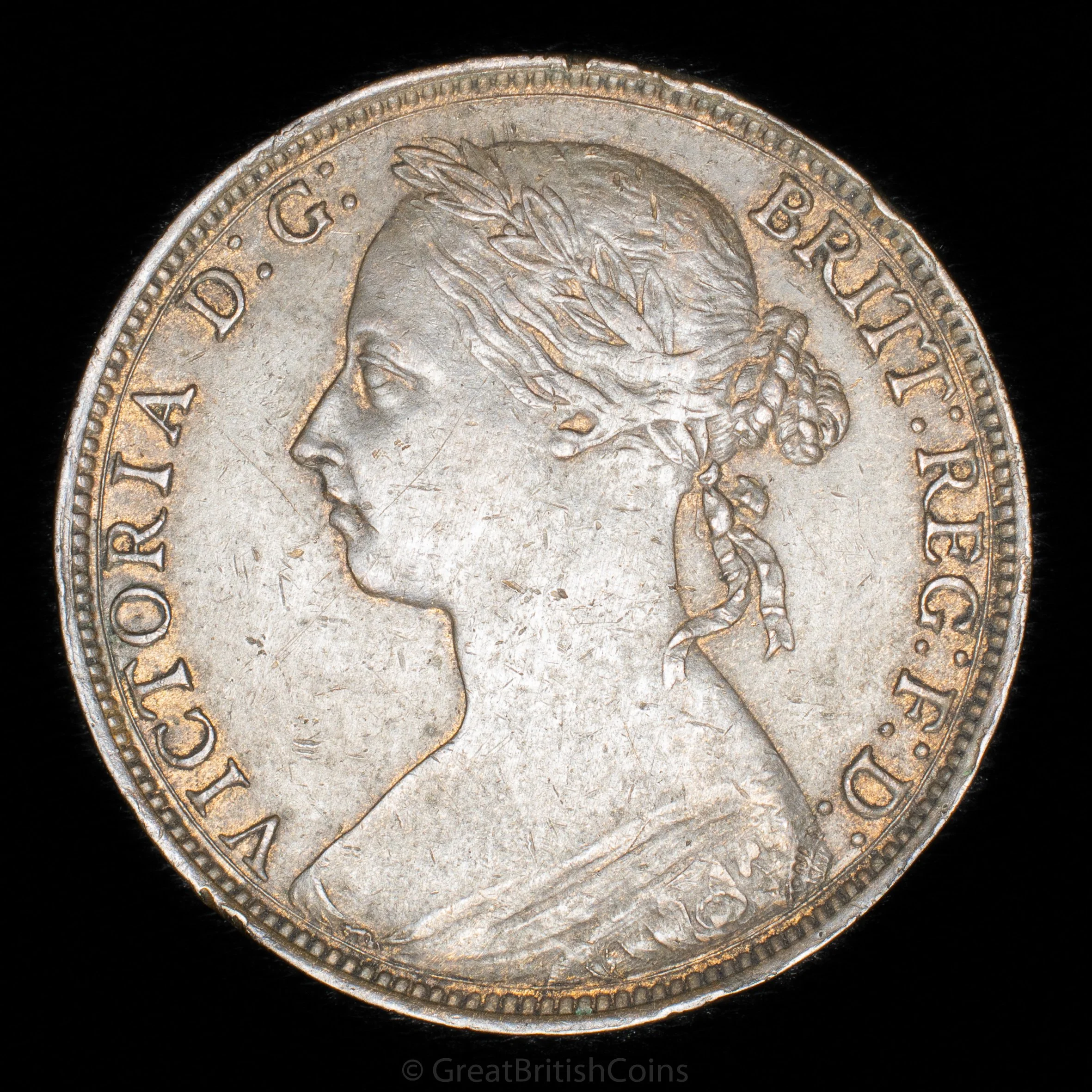 Victoria 1884 Bronze Penny