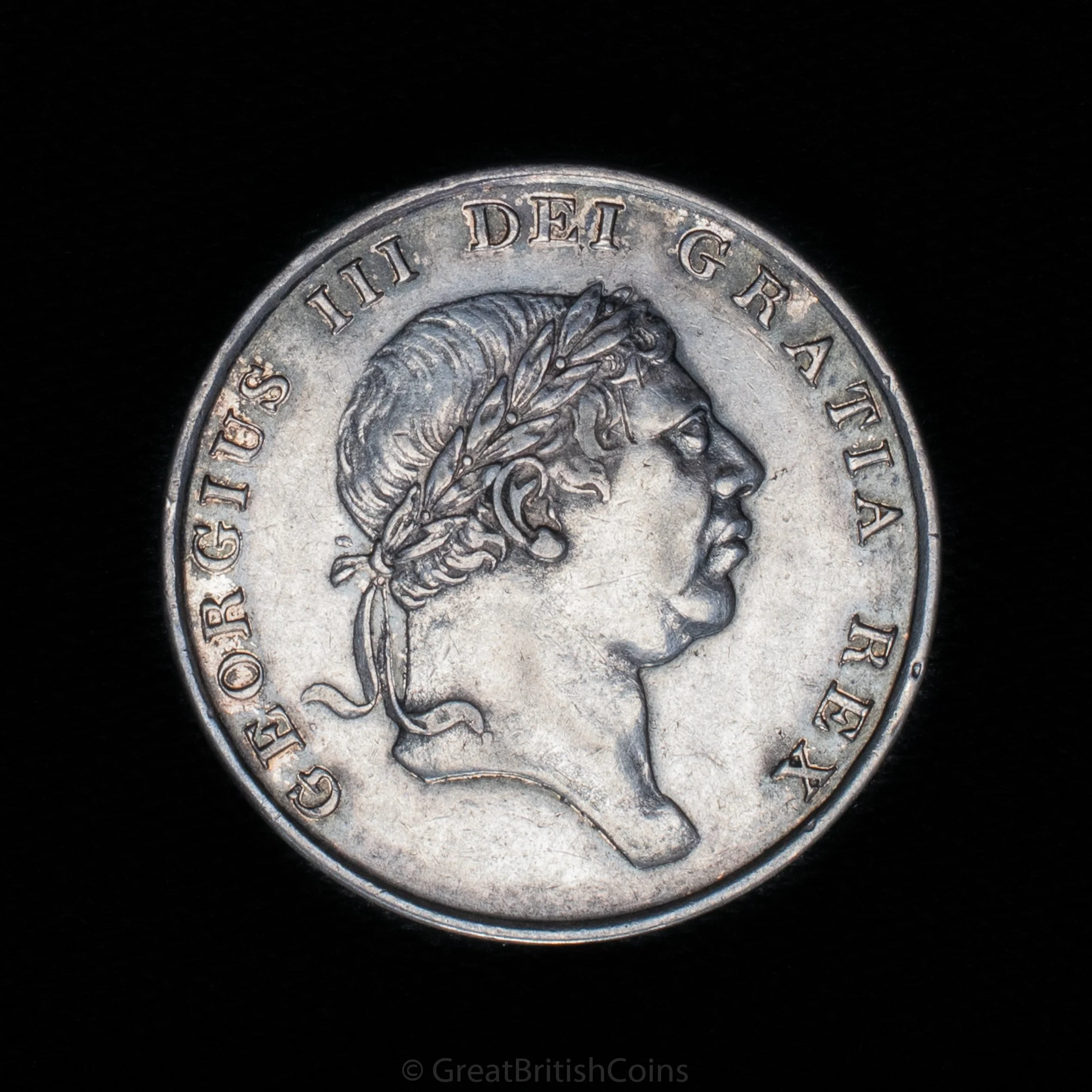 George III 1812 Silver Eighteen Pence Bank Token