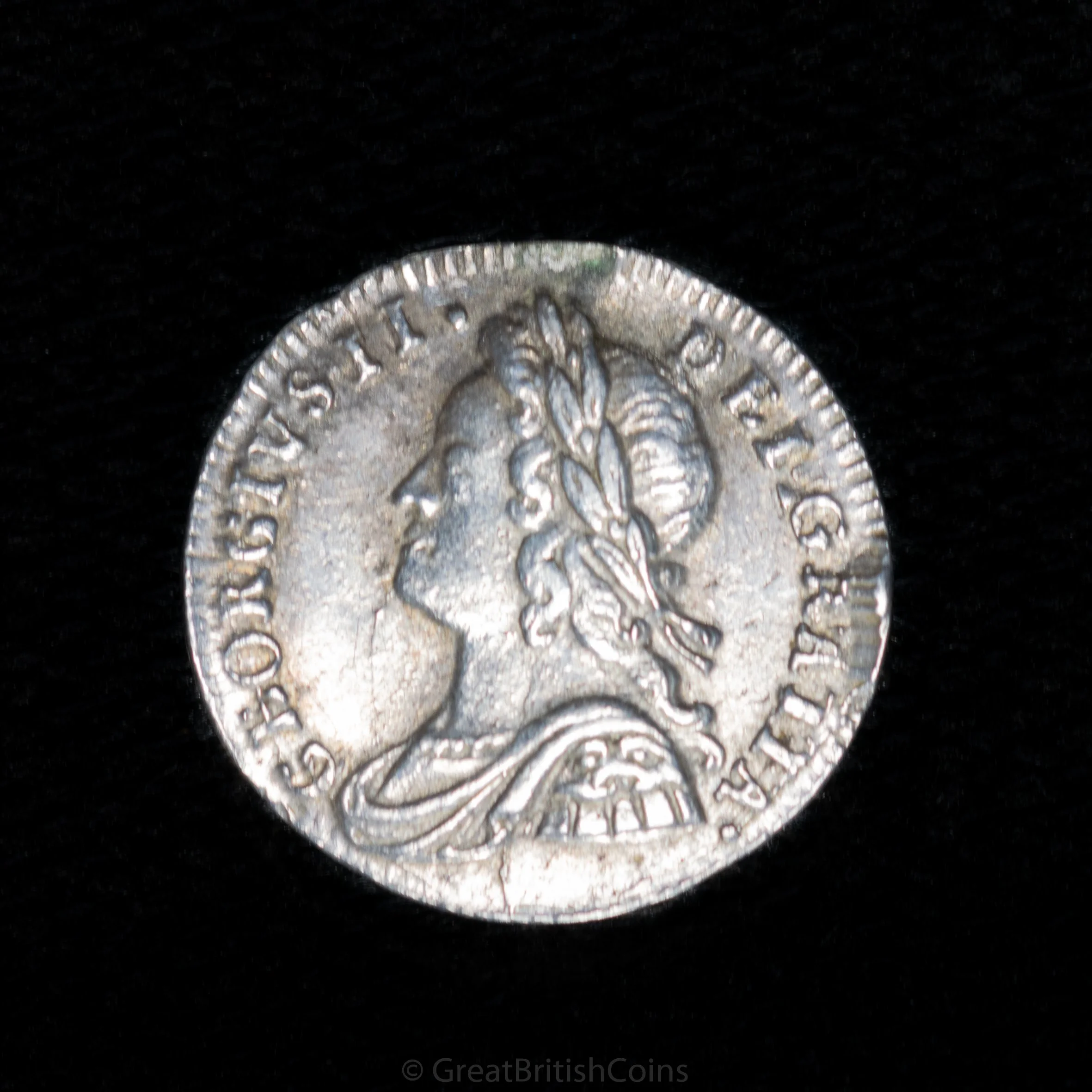 George II 1732 Silver Penny
