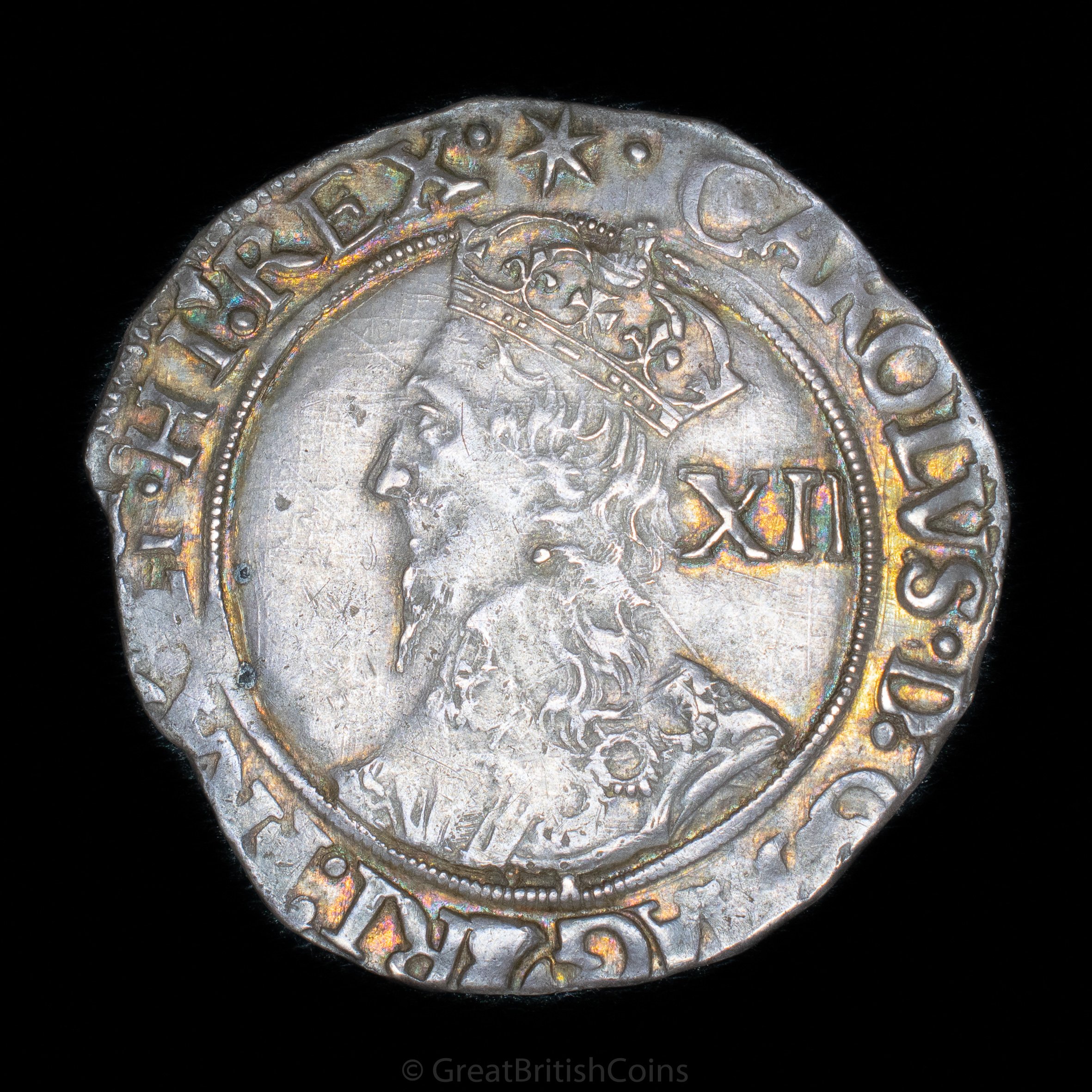 Charles I Silver Shilling