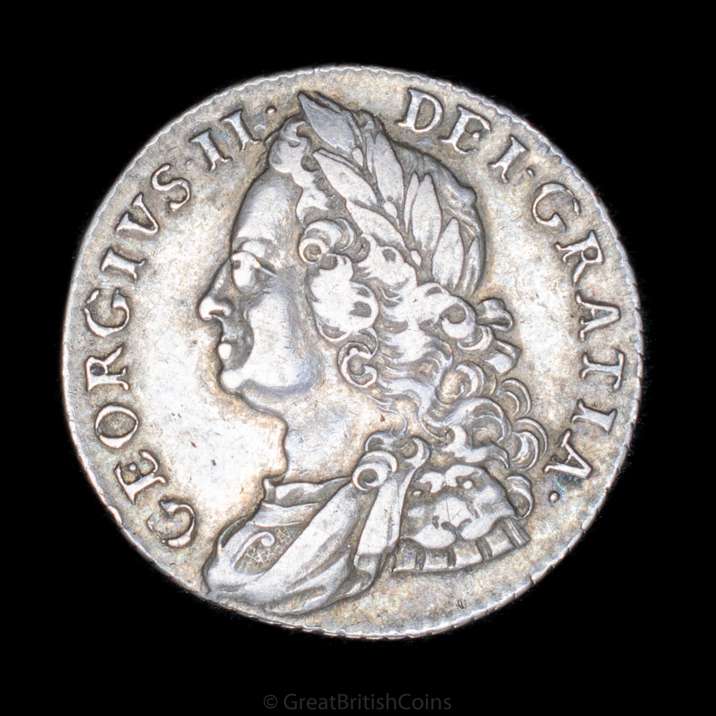 George II 1758 Silver Shilling