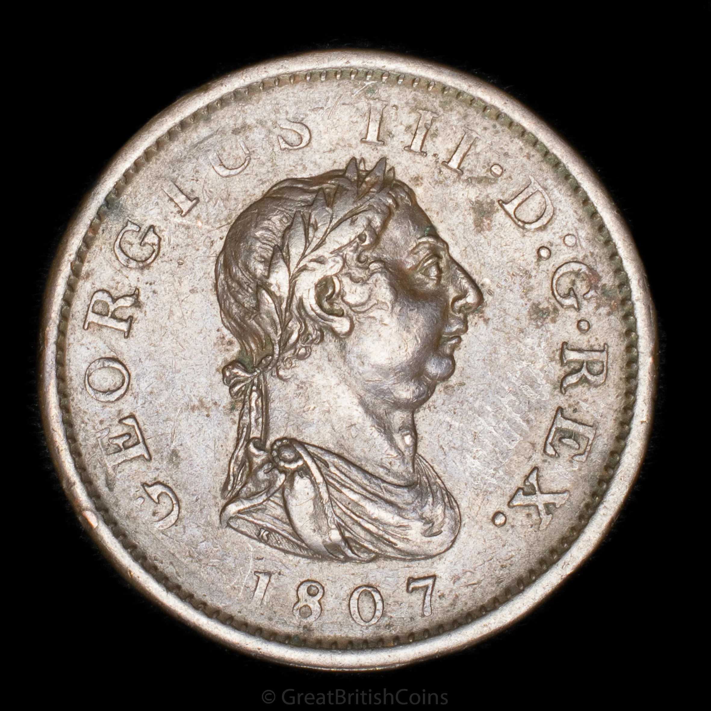 George III 1807 Copper Penny