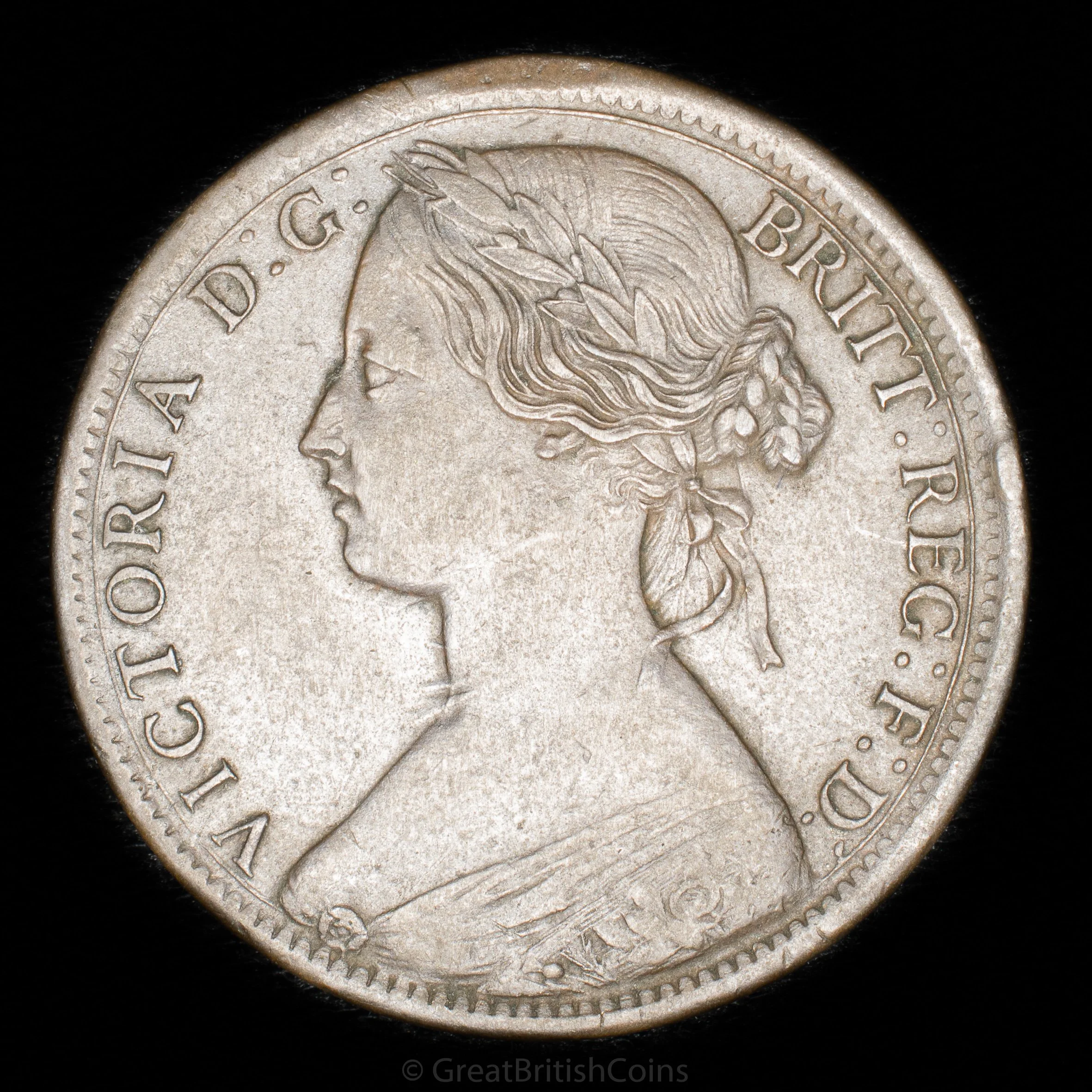 Victoria 1866 Bronze Penny