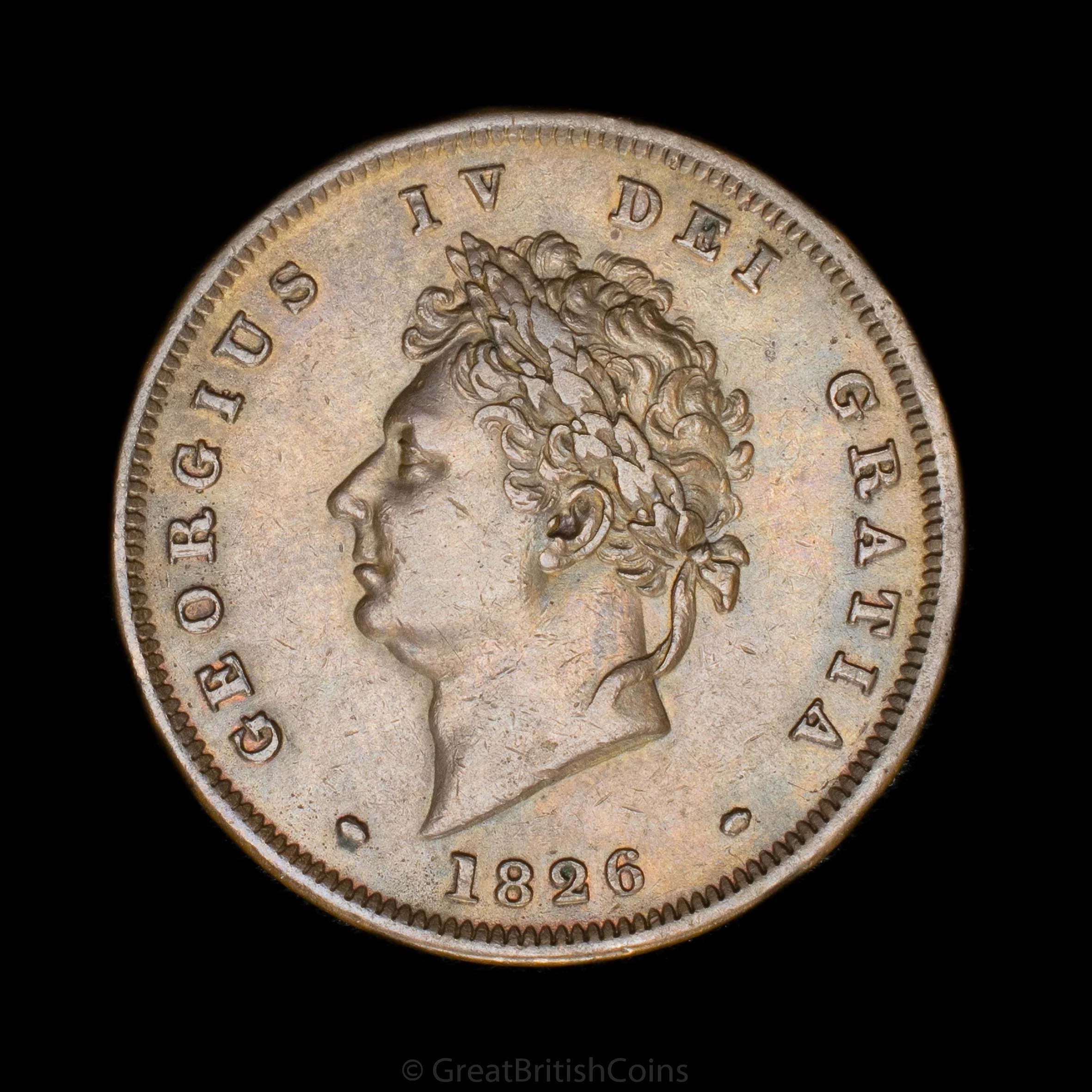 George IV 1826 Copper Penny