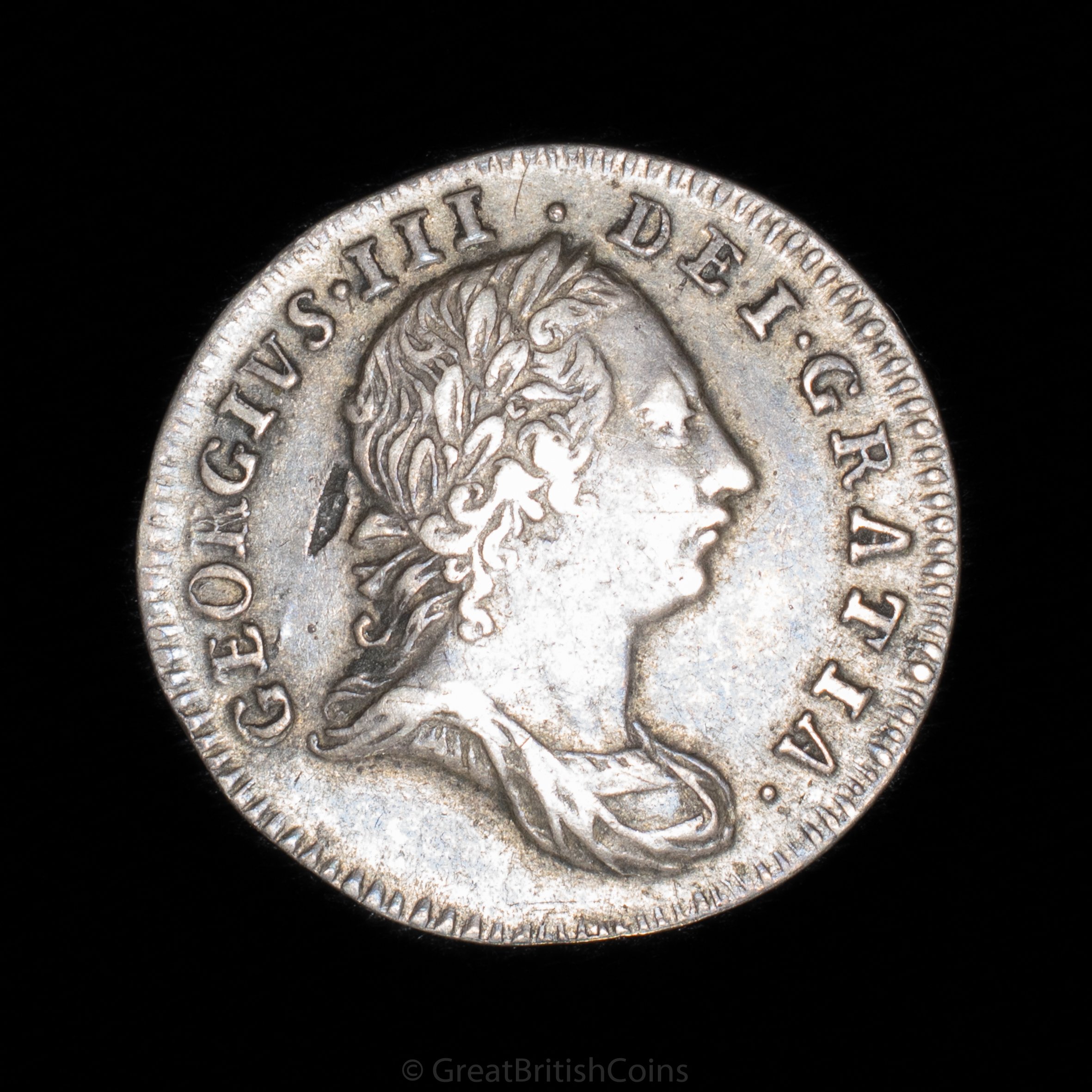 George III 1762 Silver Threepence