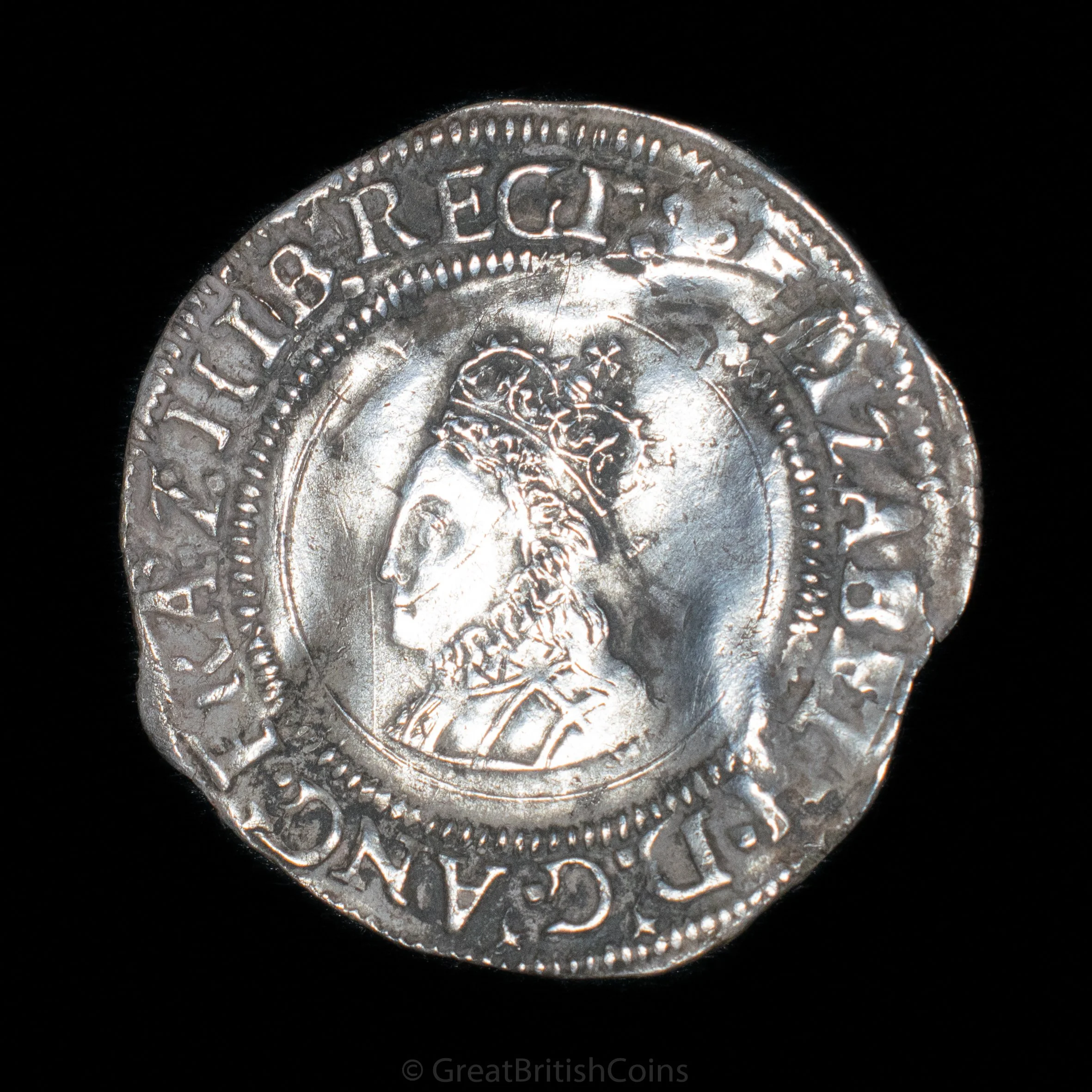 Elizabeth I Silver First Issue Groat