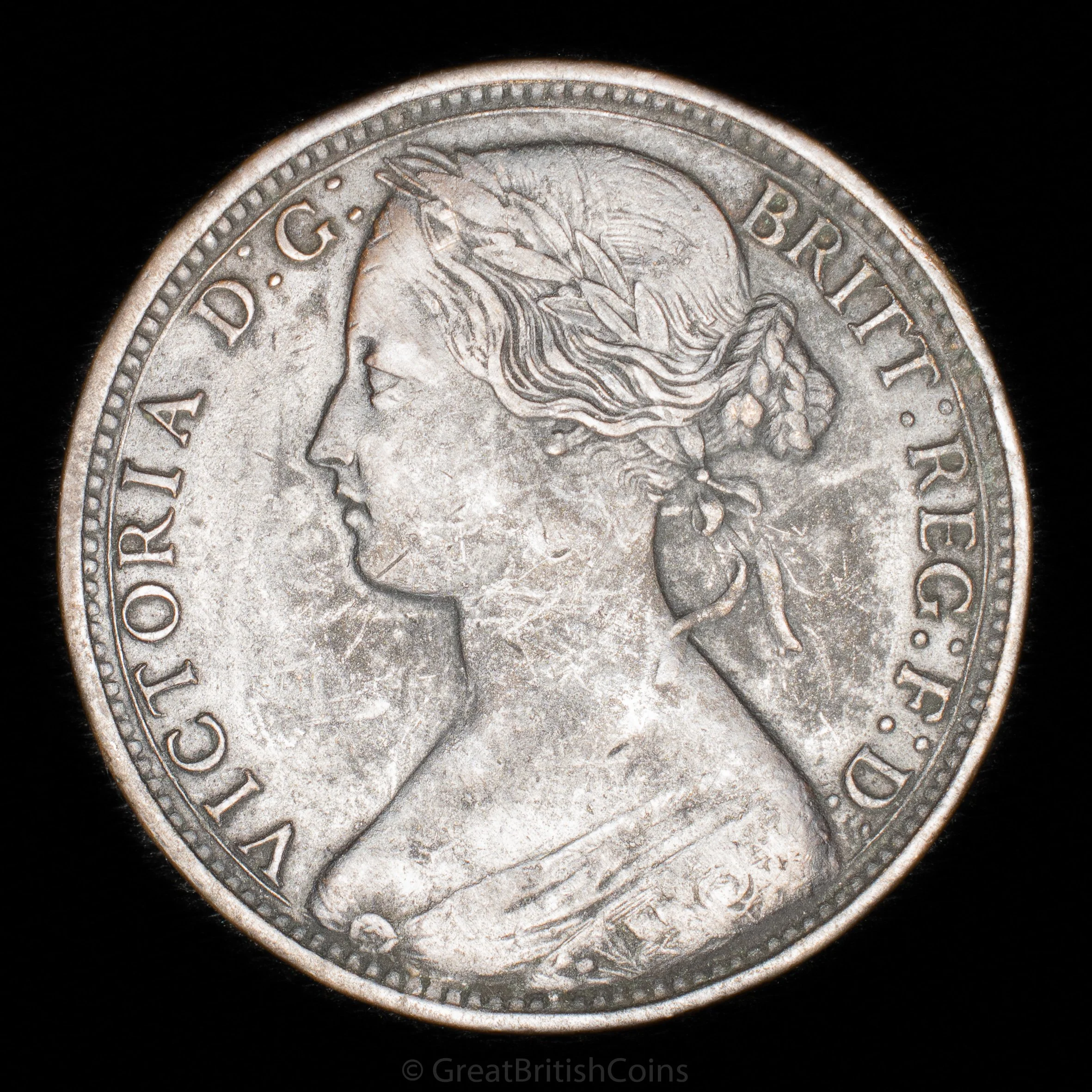 Victoria 1863 Bronze Penny