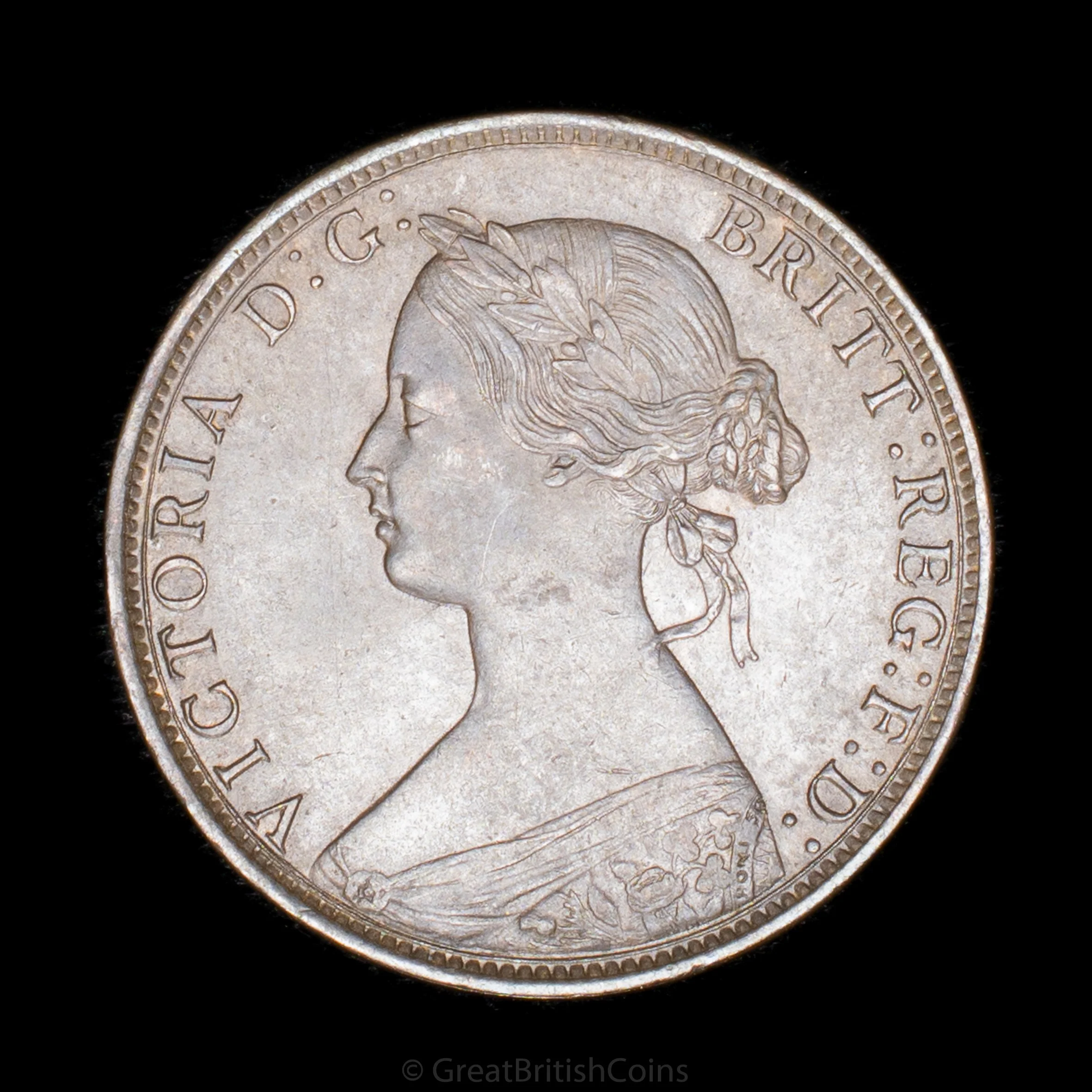 Victoria 1862 Bronze Halfpenny