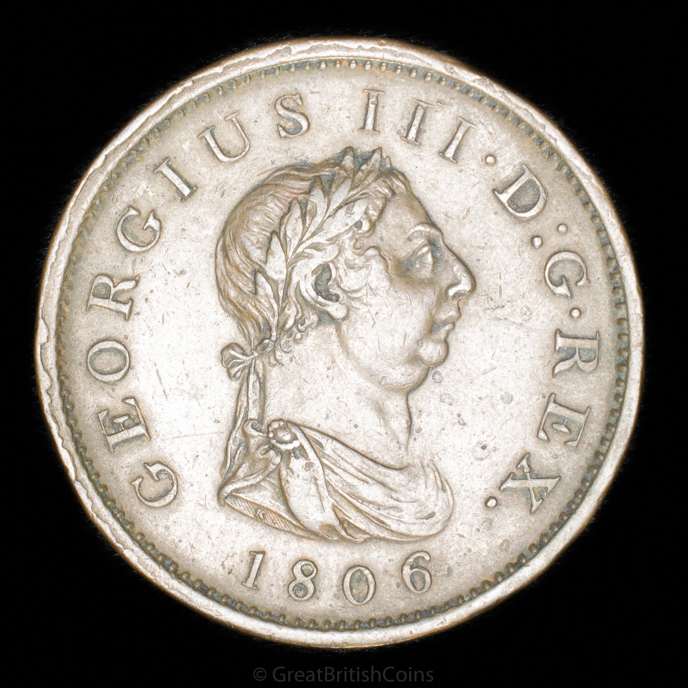 George III 1806 Copper Penny