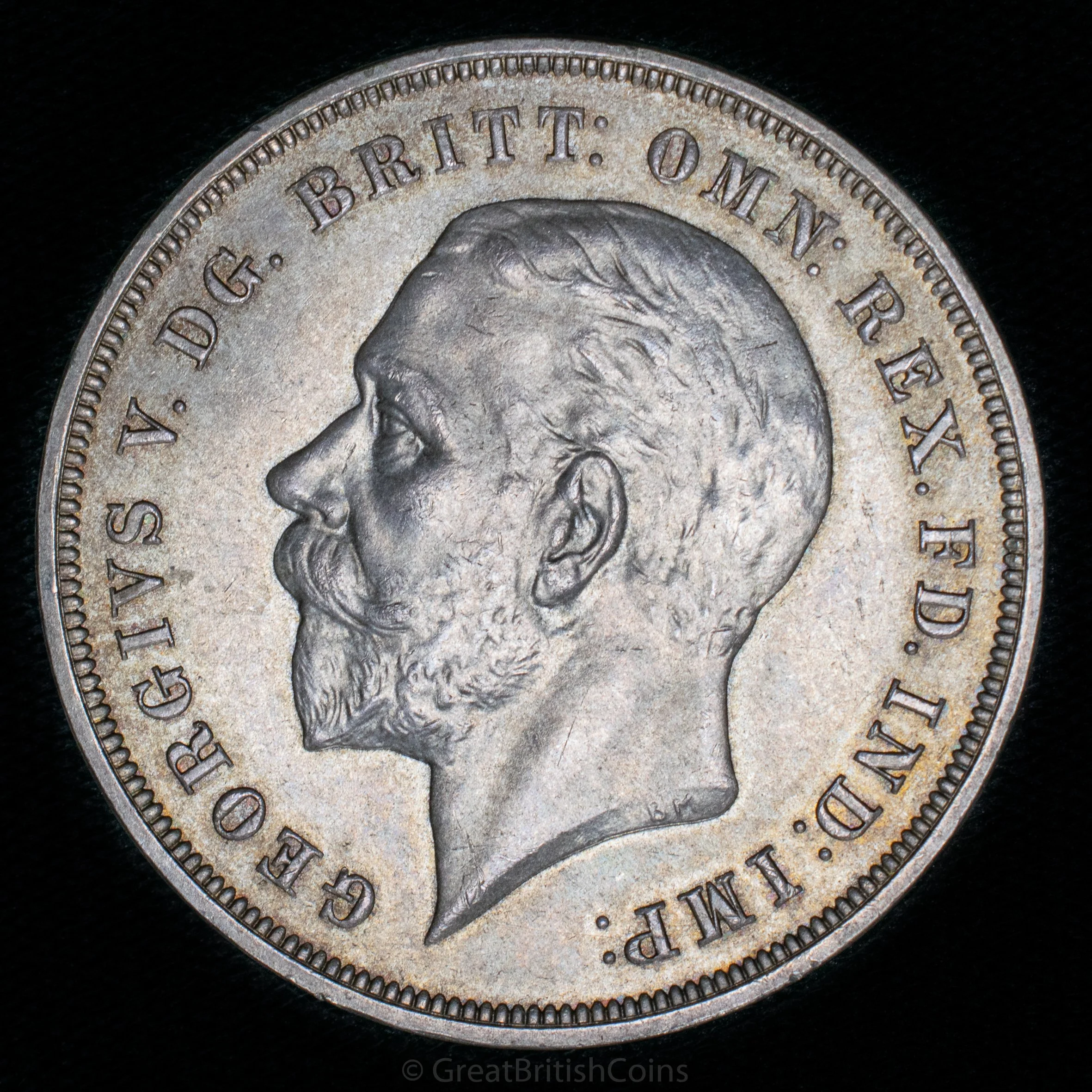 George V 1935 .500 Silver Crown