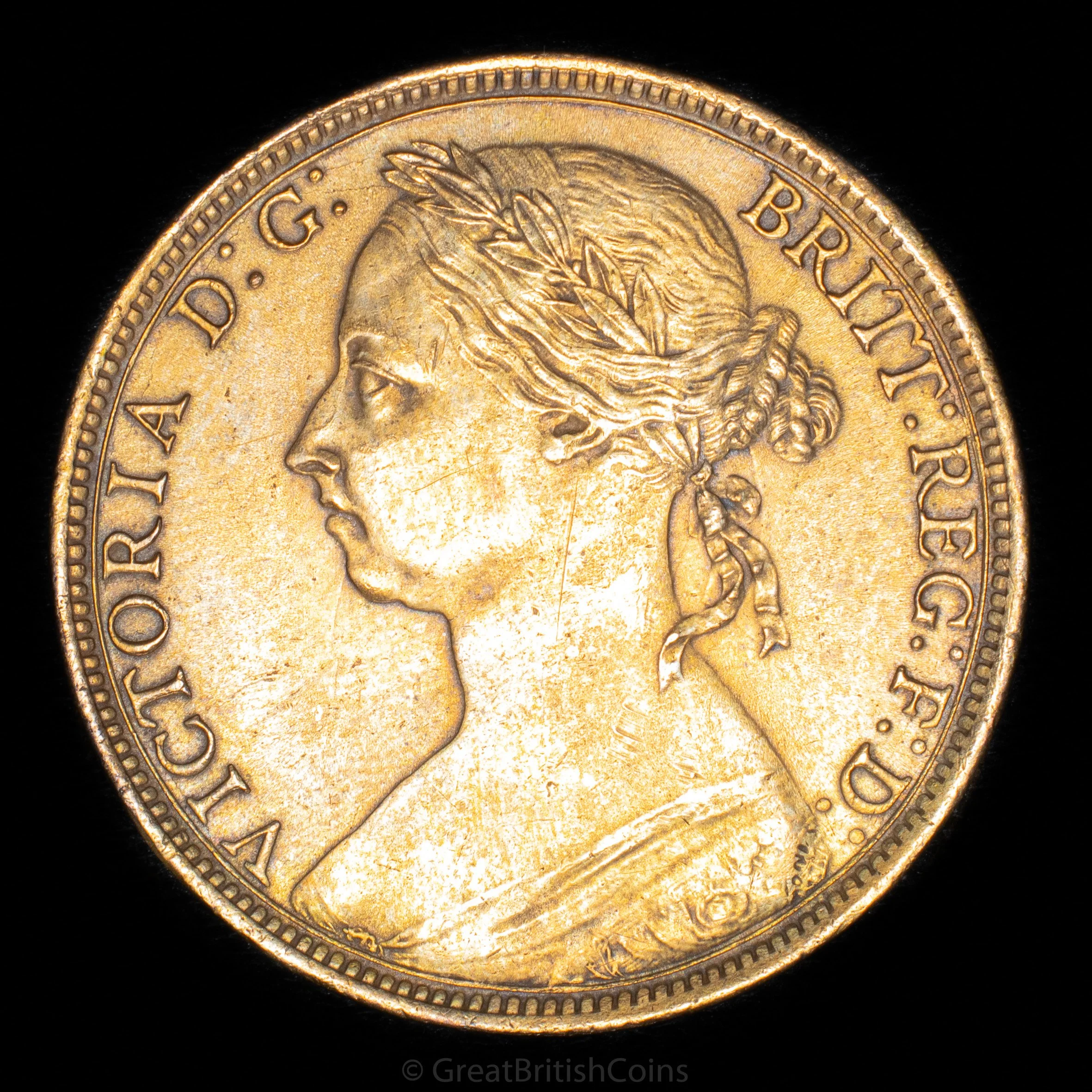 Victoria 1891 Bronze Penny