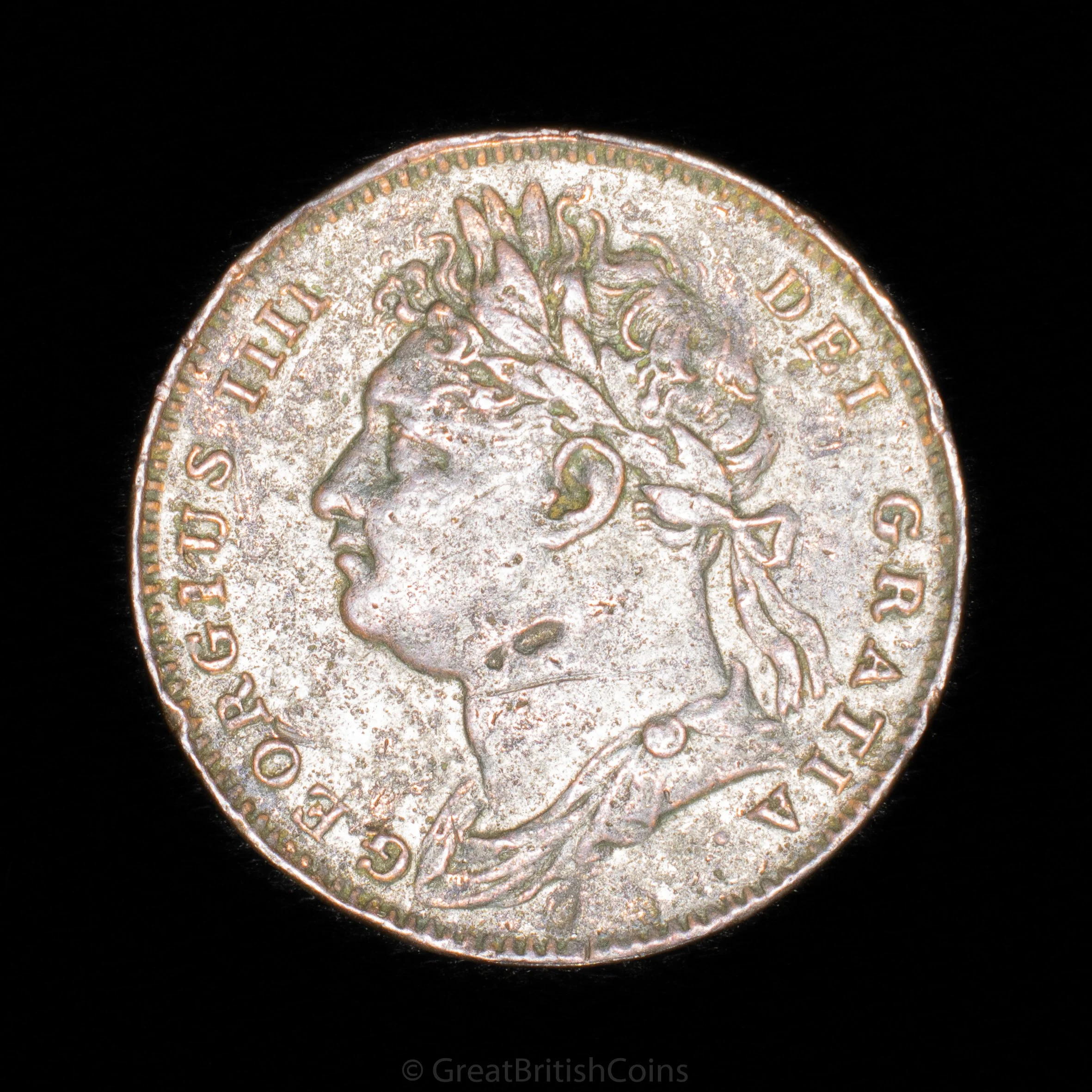 George IV 1822 Copper Farthing