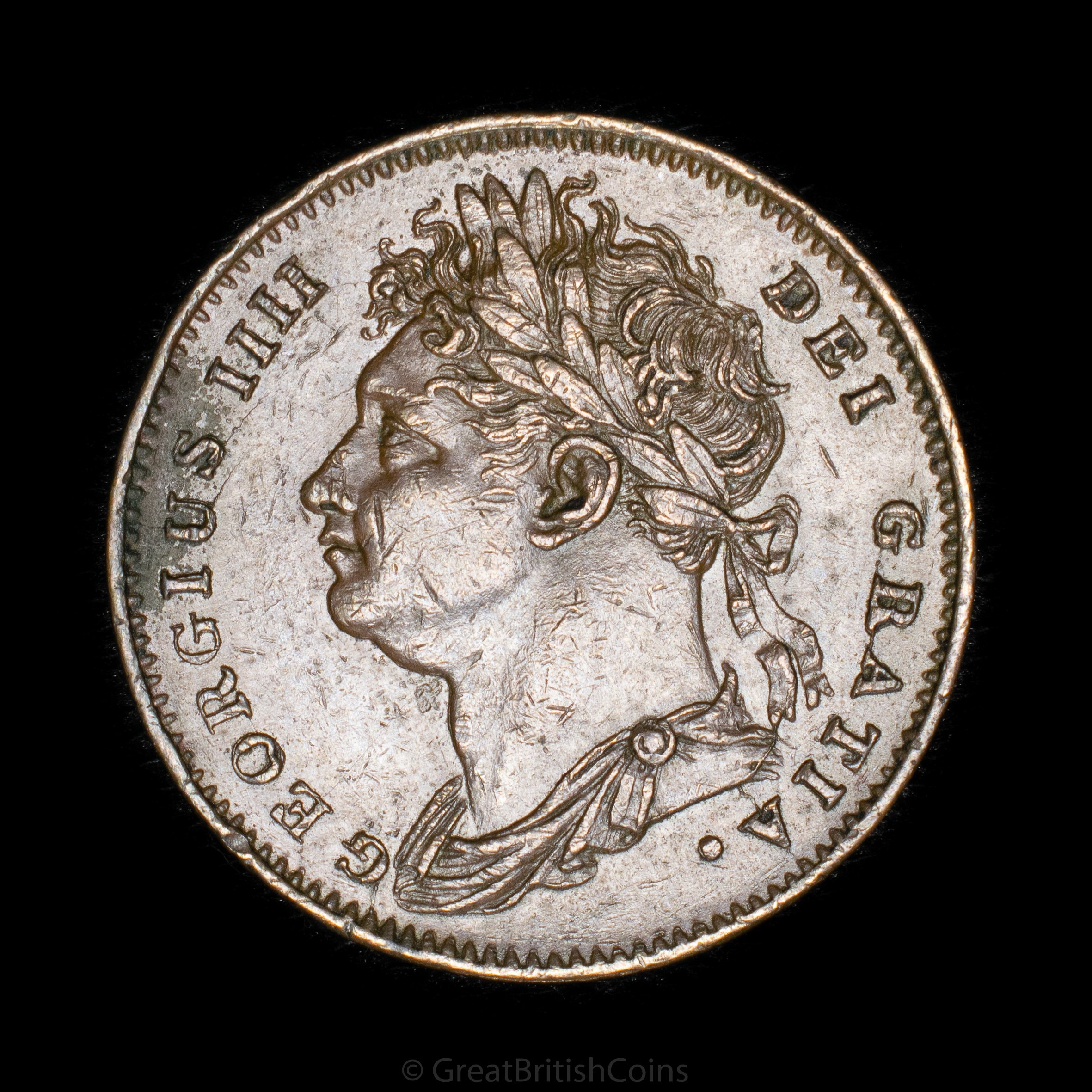 George IV 1823 Copper Farthing