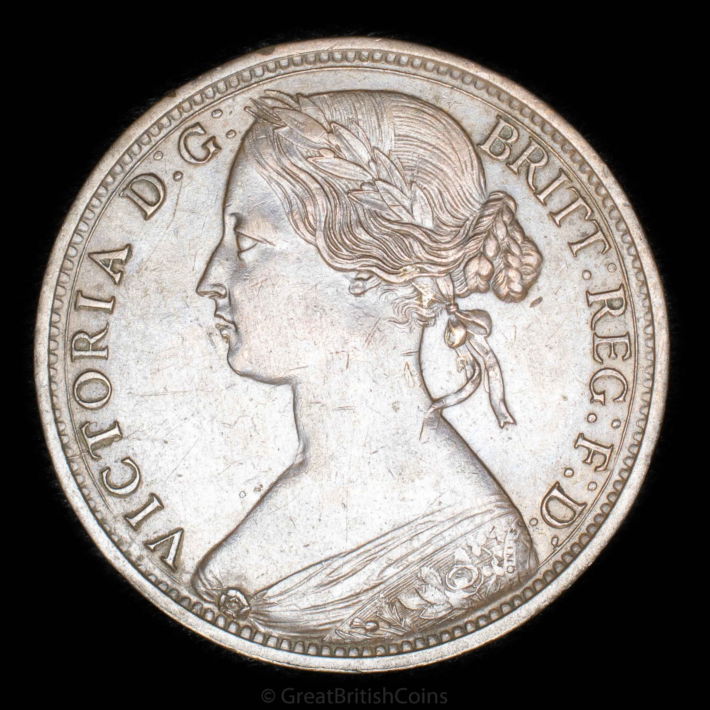 Victoria 1862 Bronze Penny