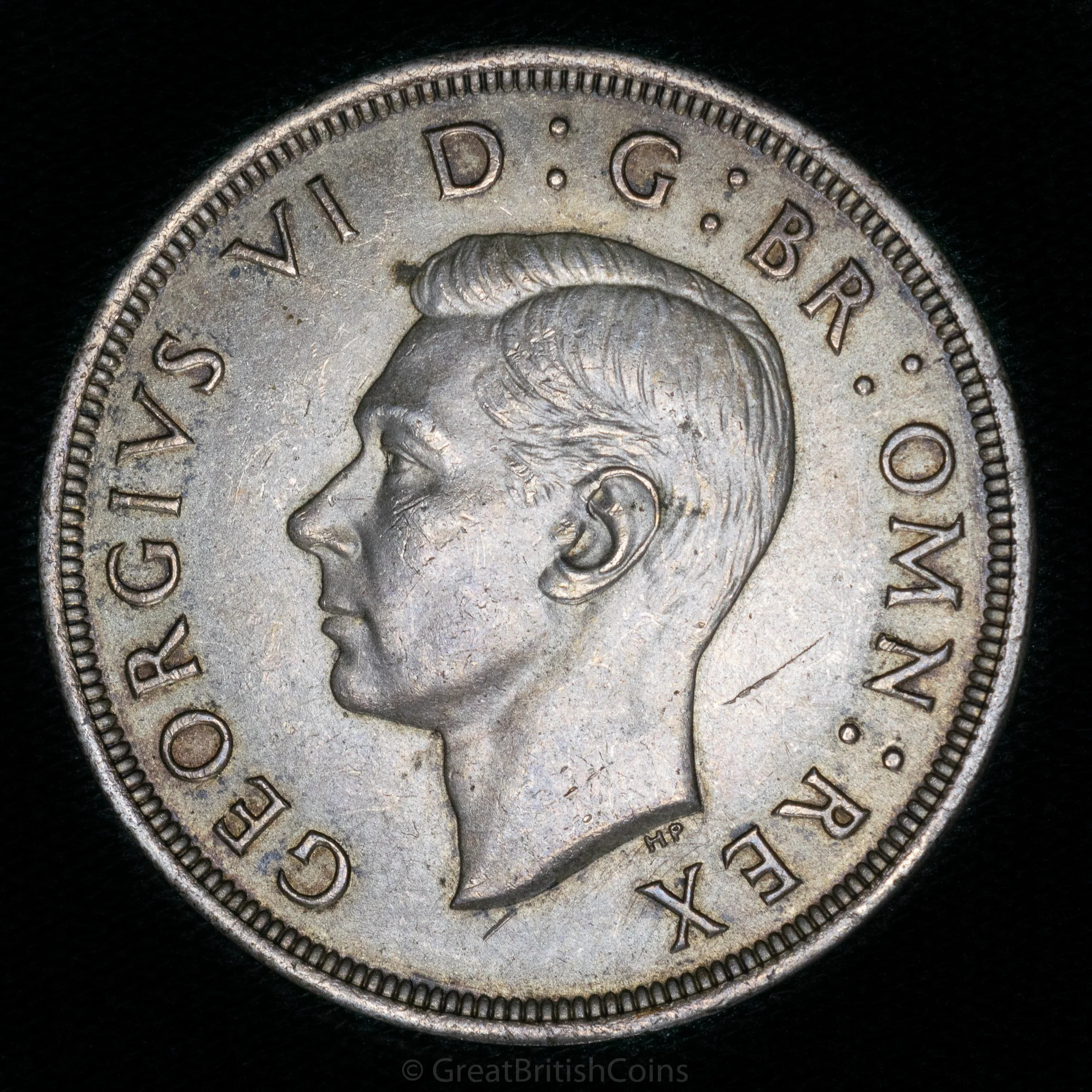 George VI 1937 .500 Silver Crown
