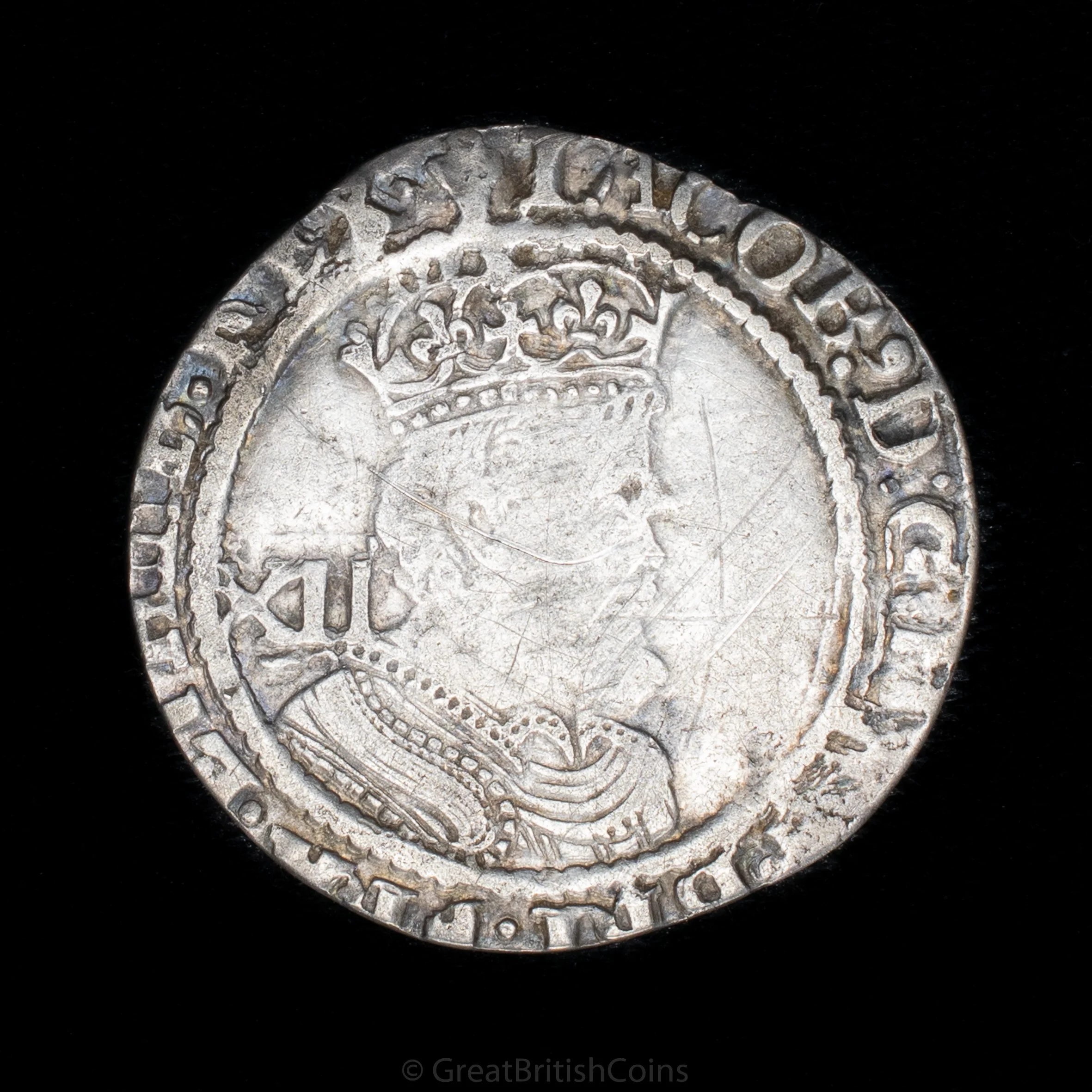 James I Third Coinage Silver Shilling