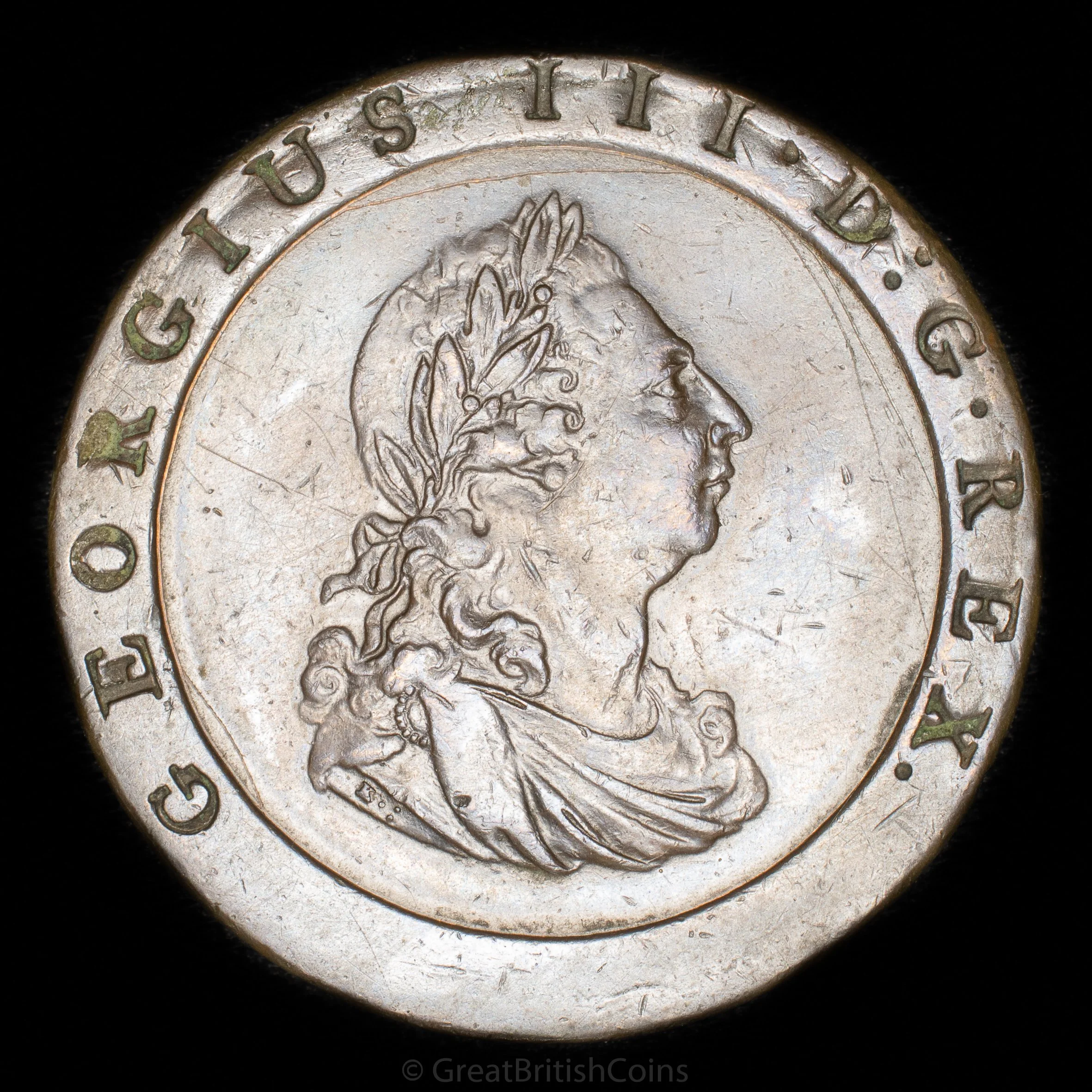 George III 1797 Copper 'Cartwheel' Penny