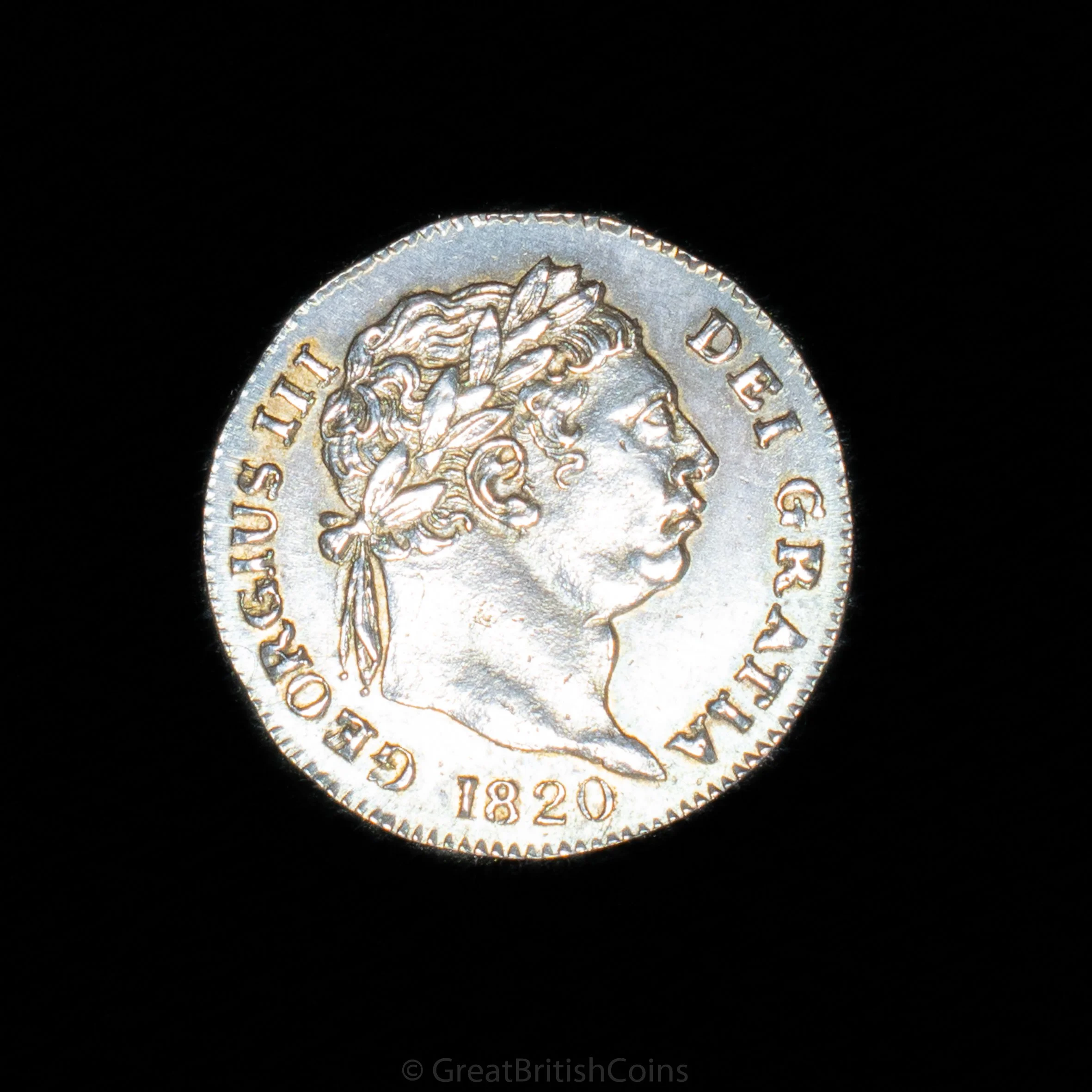 George III 1820 Silver Penny