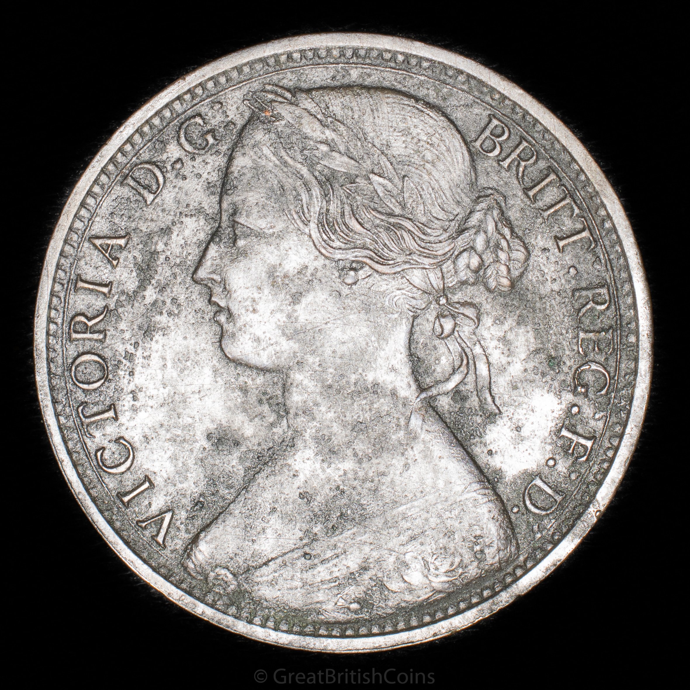 Victoria 1863 Bronze Penny