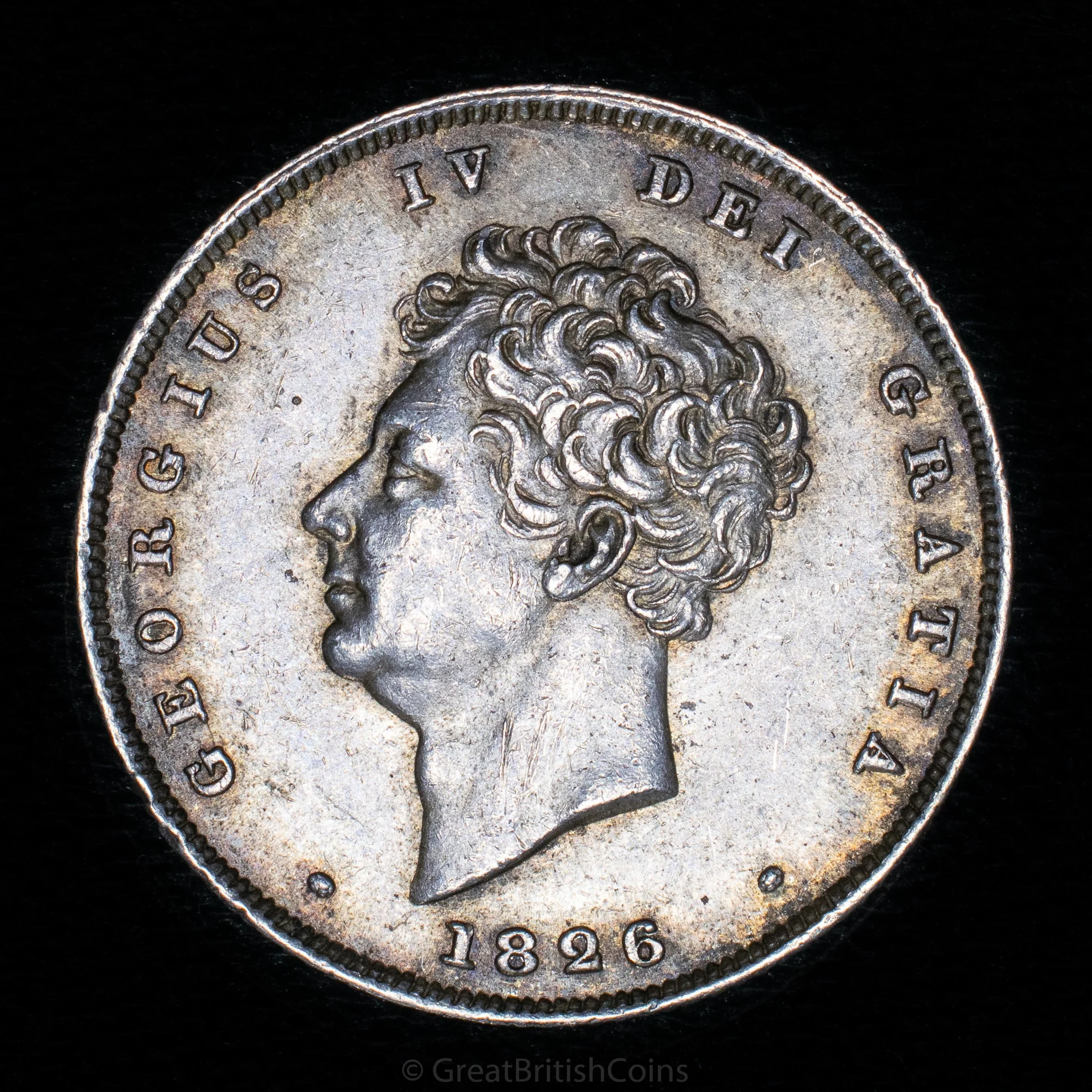 George IV 1826 Silver Shilling