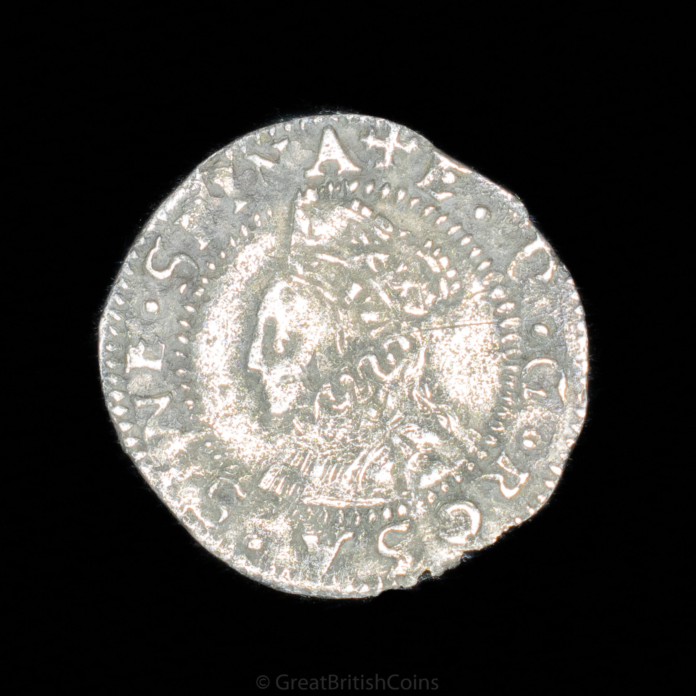 Elizabeth I Second Issue Silver Penny