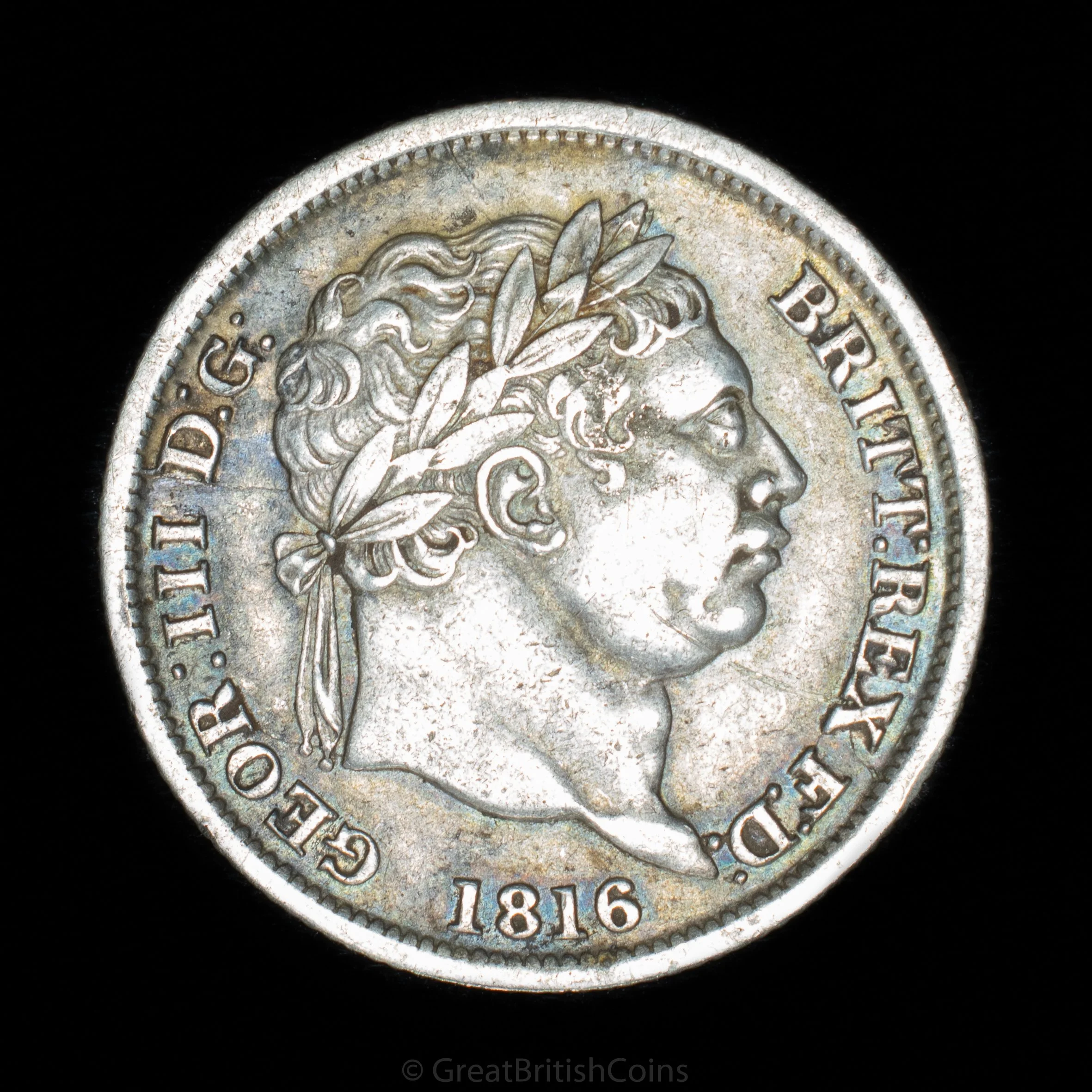 George III 1816 Silver Shilling