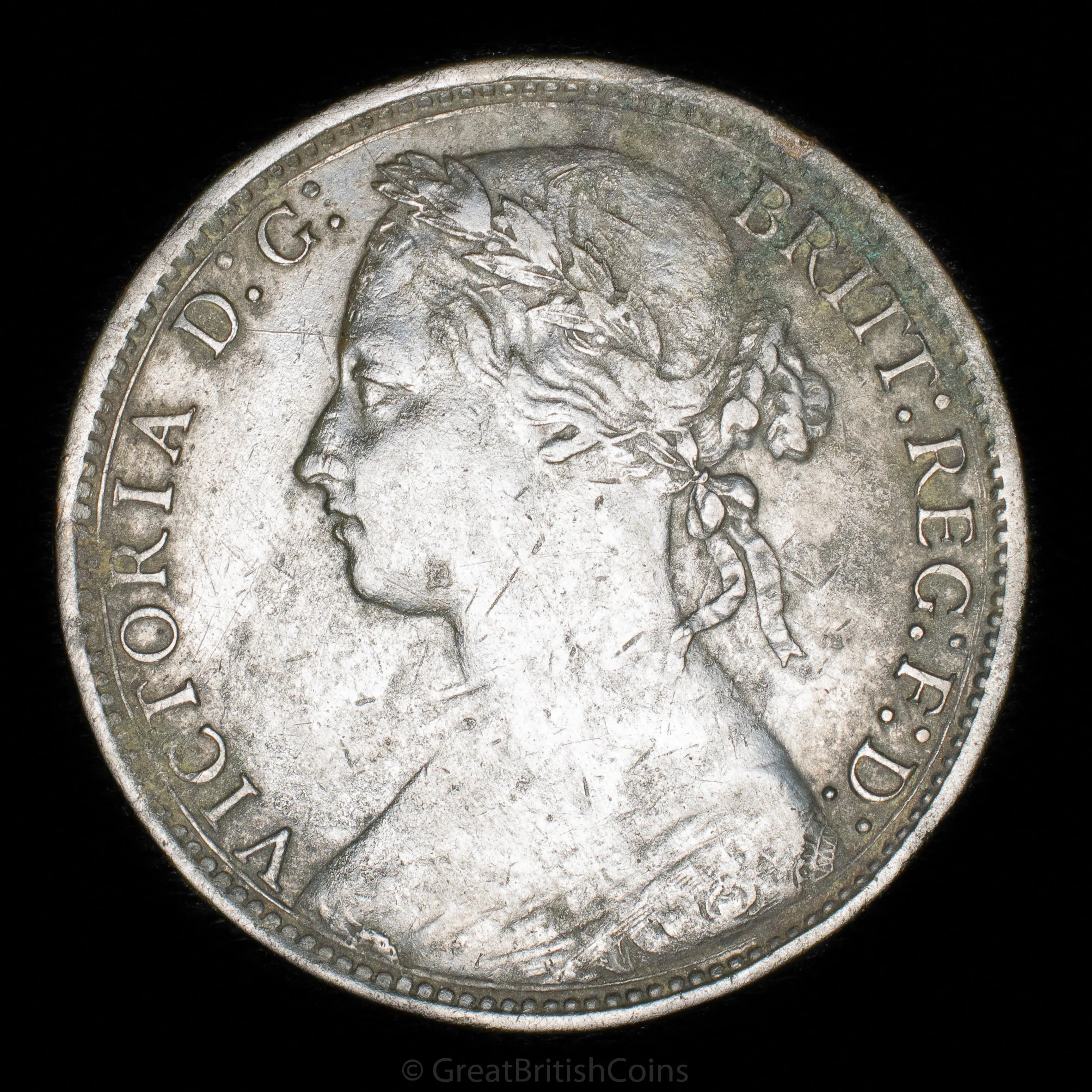 Victoria 1875 Bronze Penny