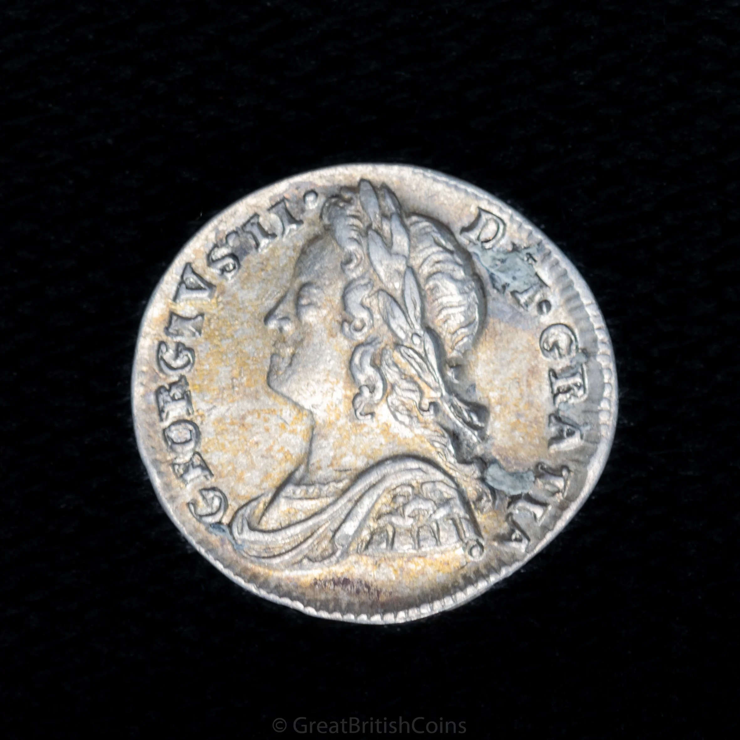 George II 1739 Silver Penny