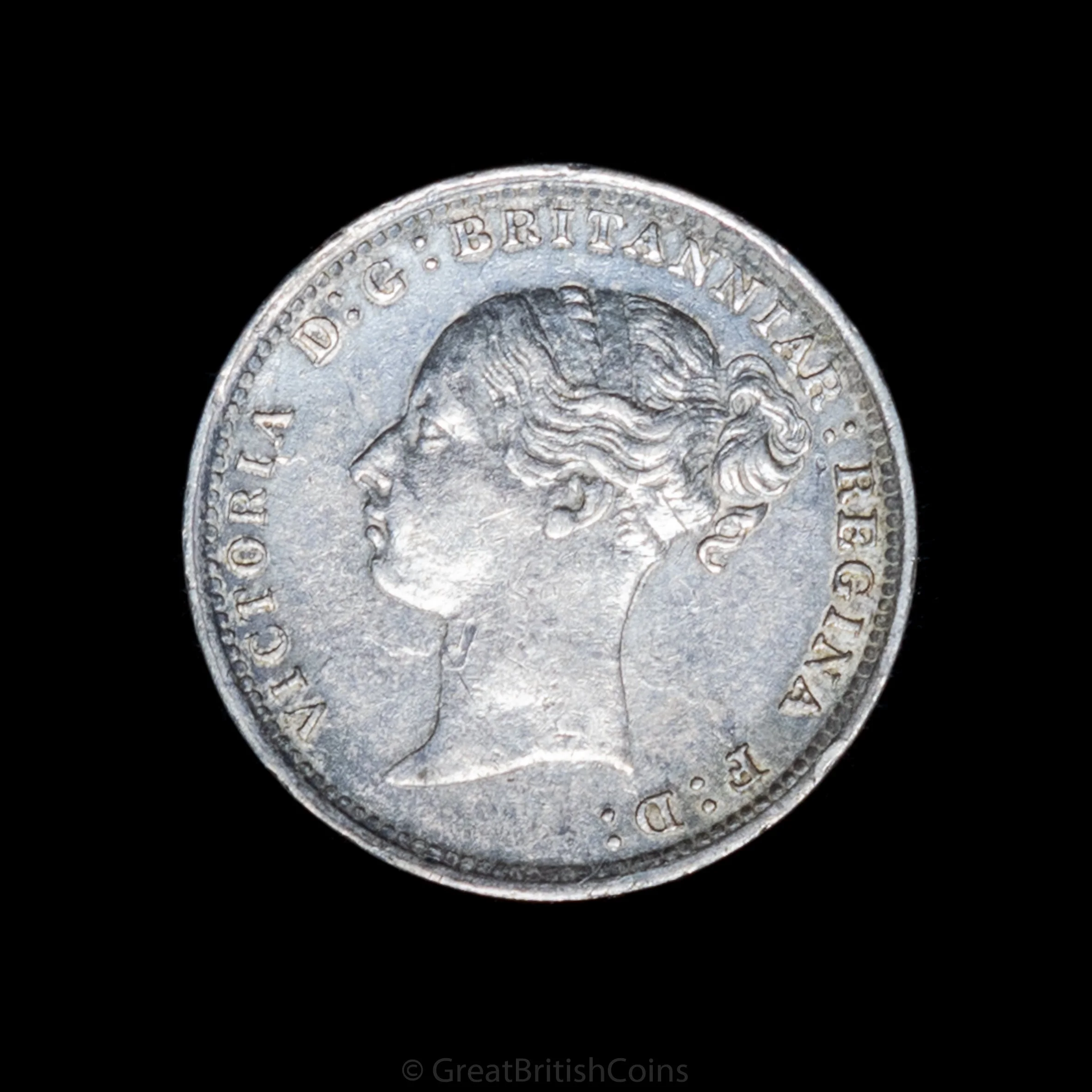 Victoria 1884 Silver Threepence