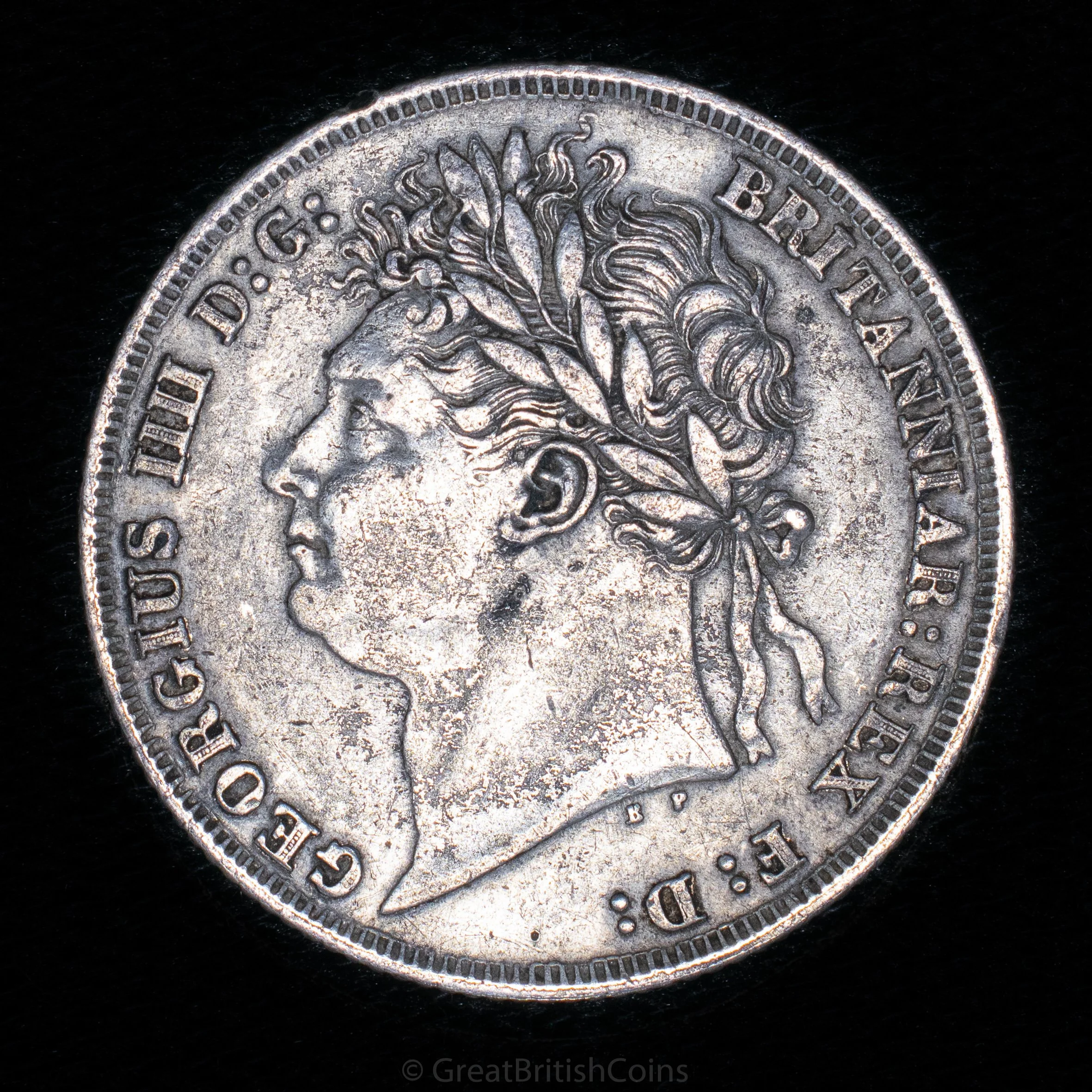 George IV 1824 Silver Shilling