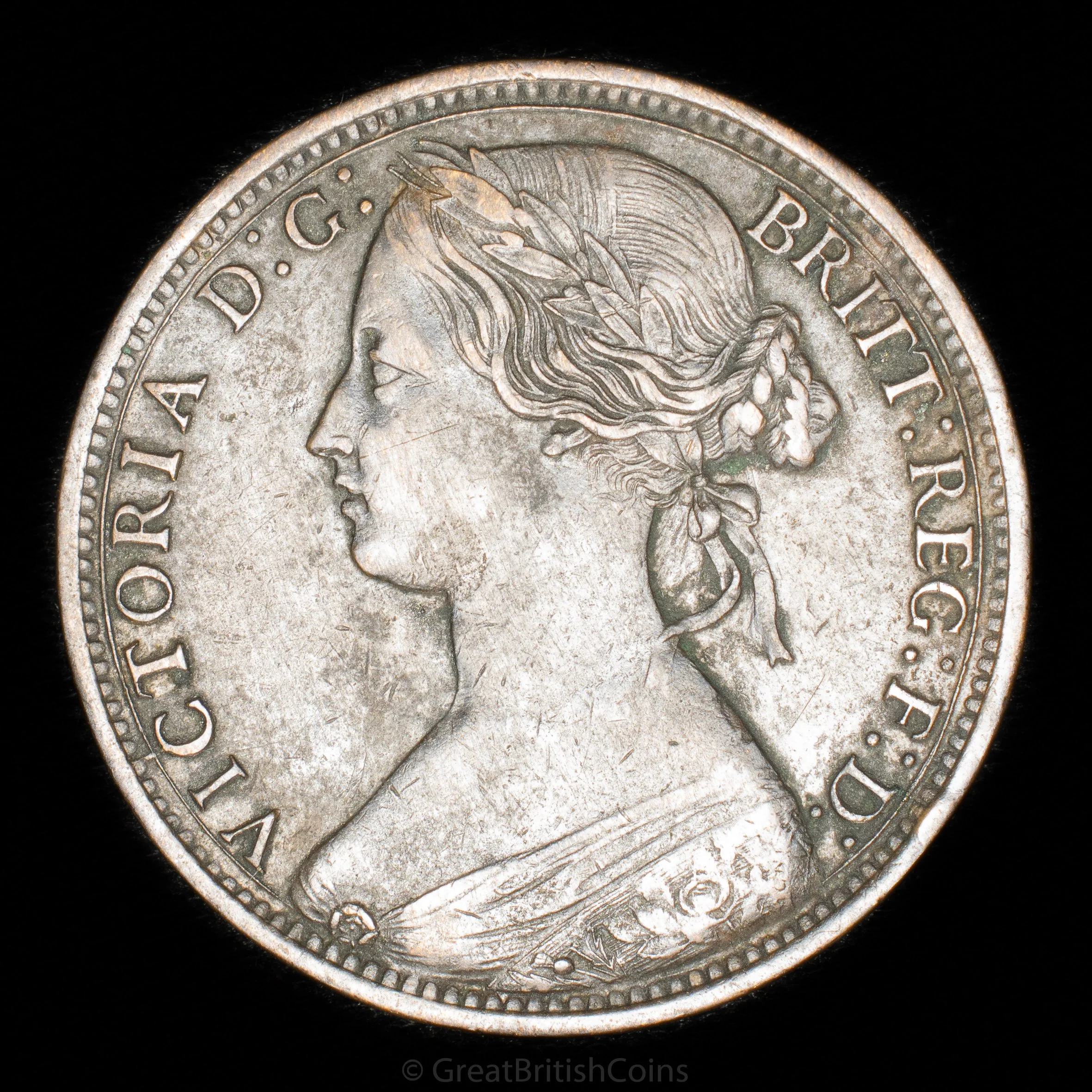 Victoria 1866 Bronze Penny