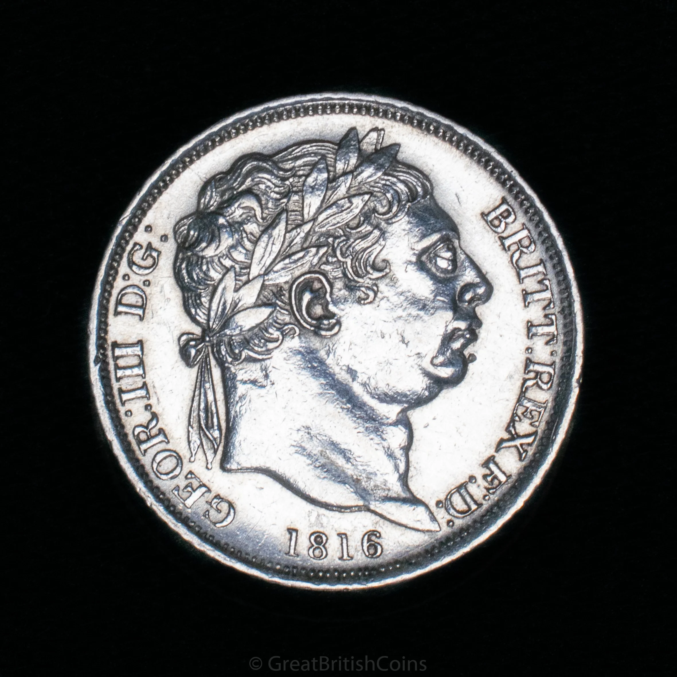 George III 1816 Silver Sixpence